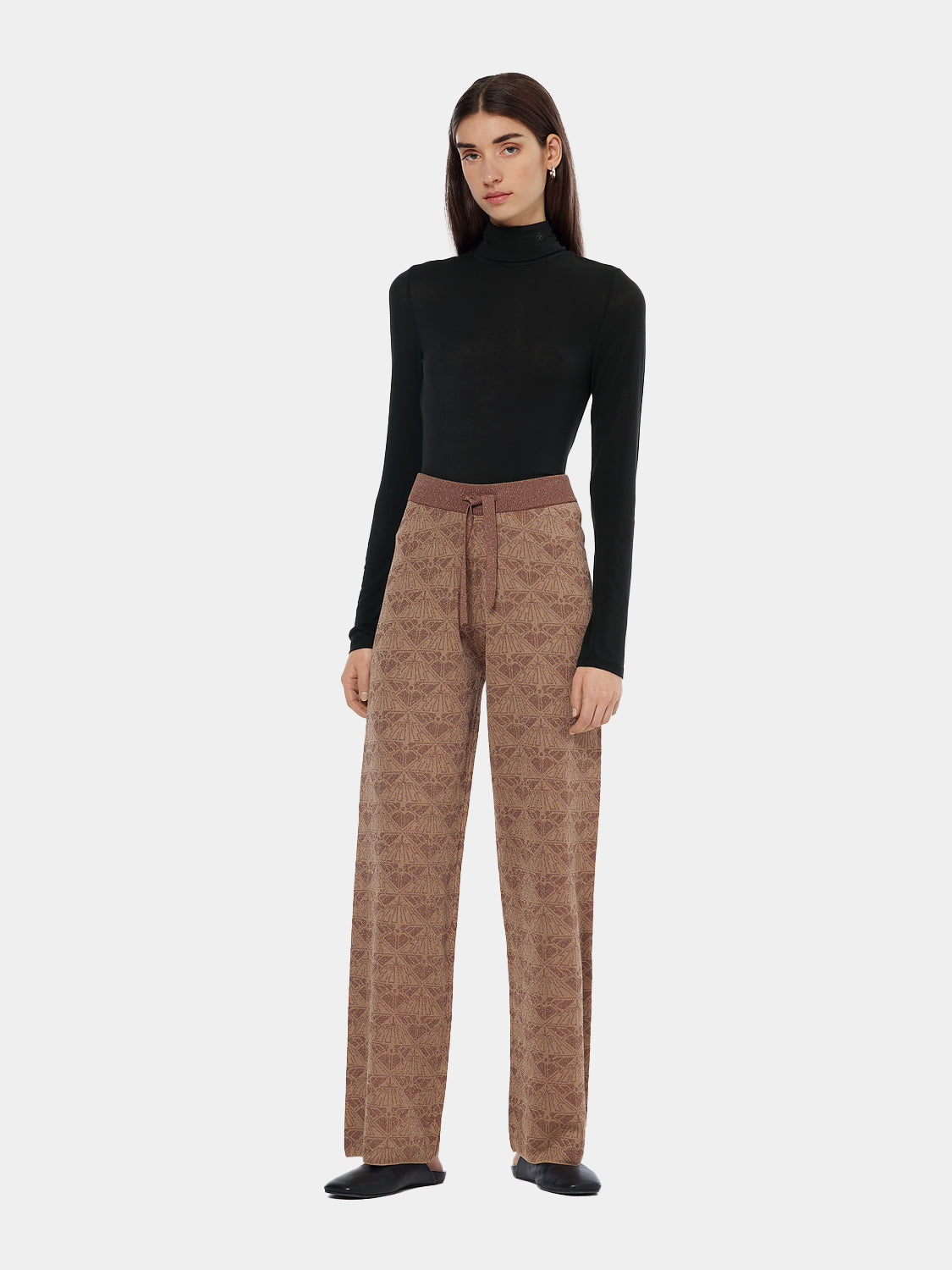 Monogram jacquard pants - Scotch & Soda AU