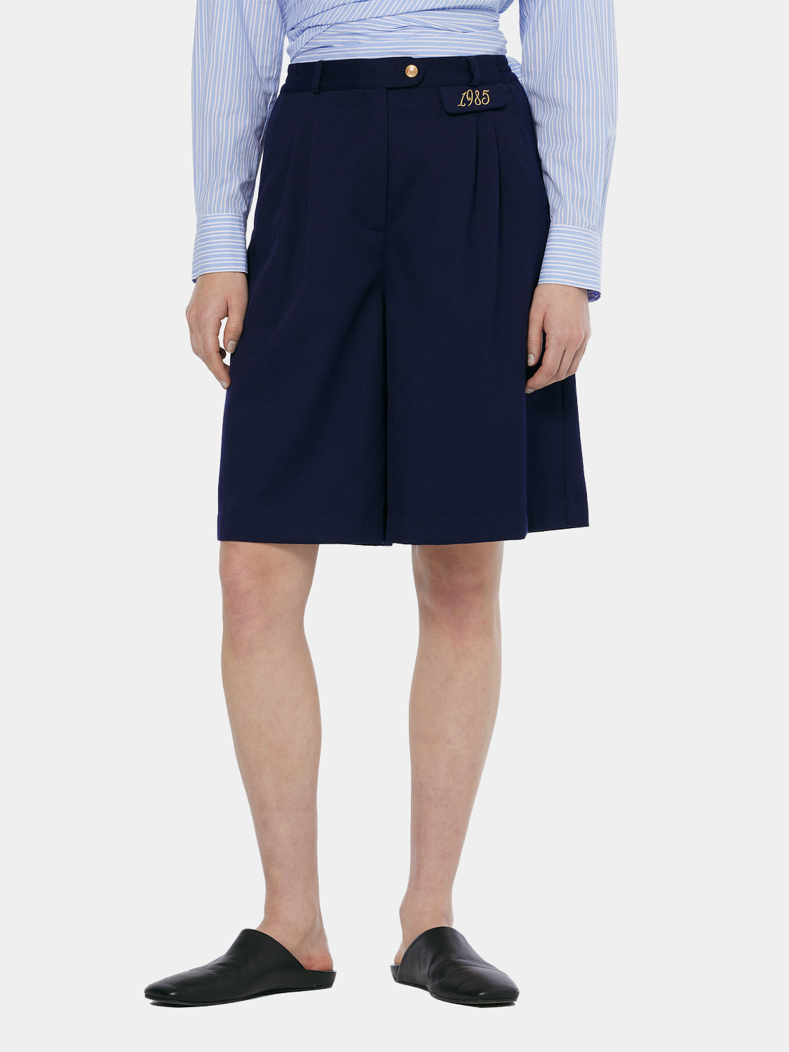 Gabardine twill shorts - Scotch & Soda AU