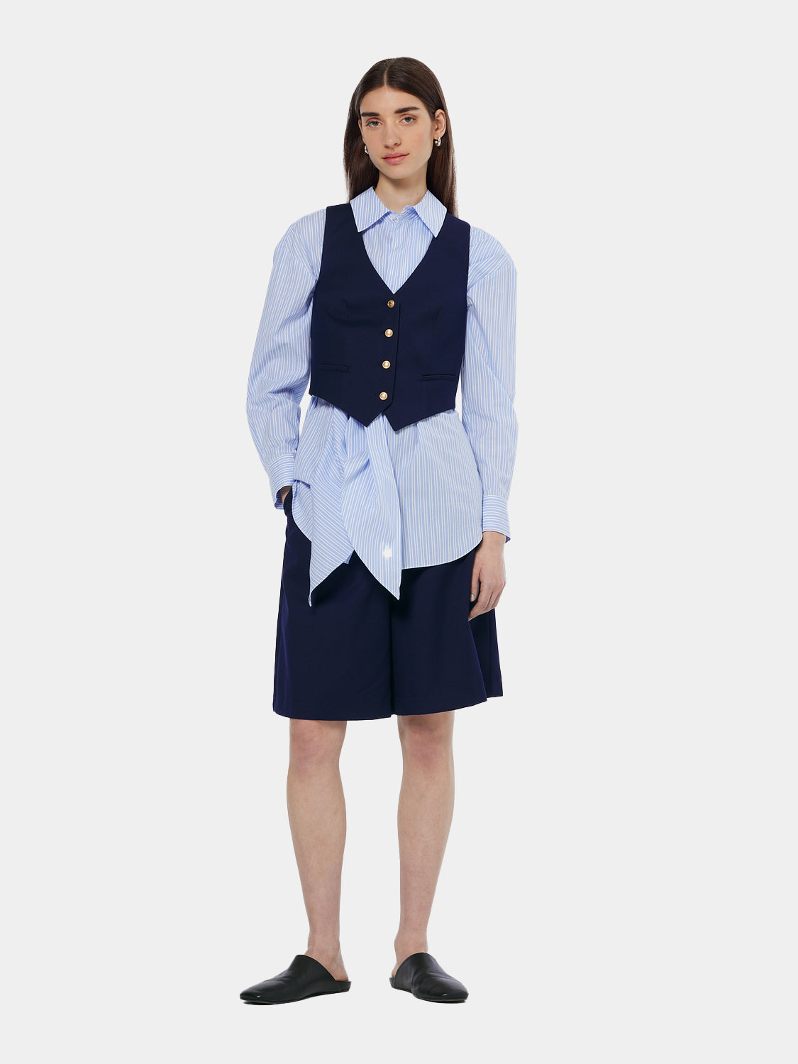 Gabardine twill shorts - Scotch & Soda AU