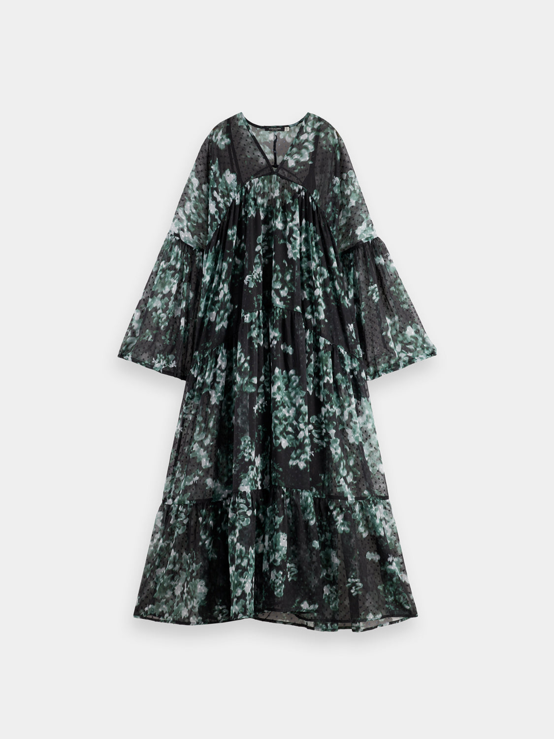 Printed fil coupe maxi dress - Scotch & Soda AU