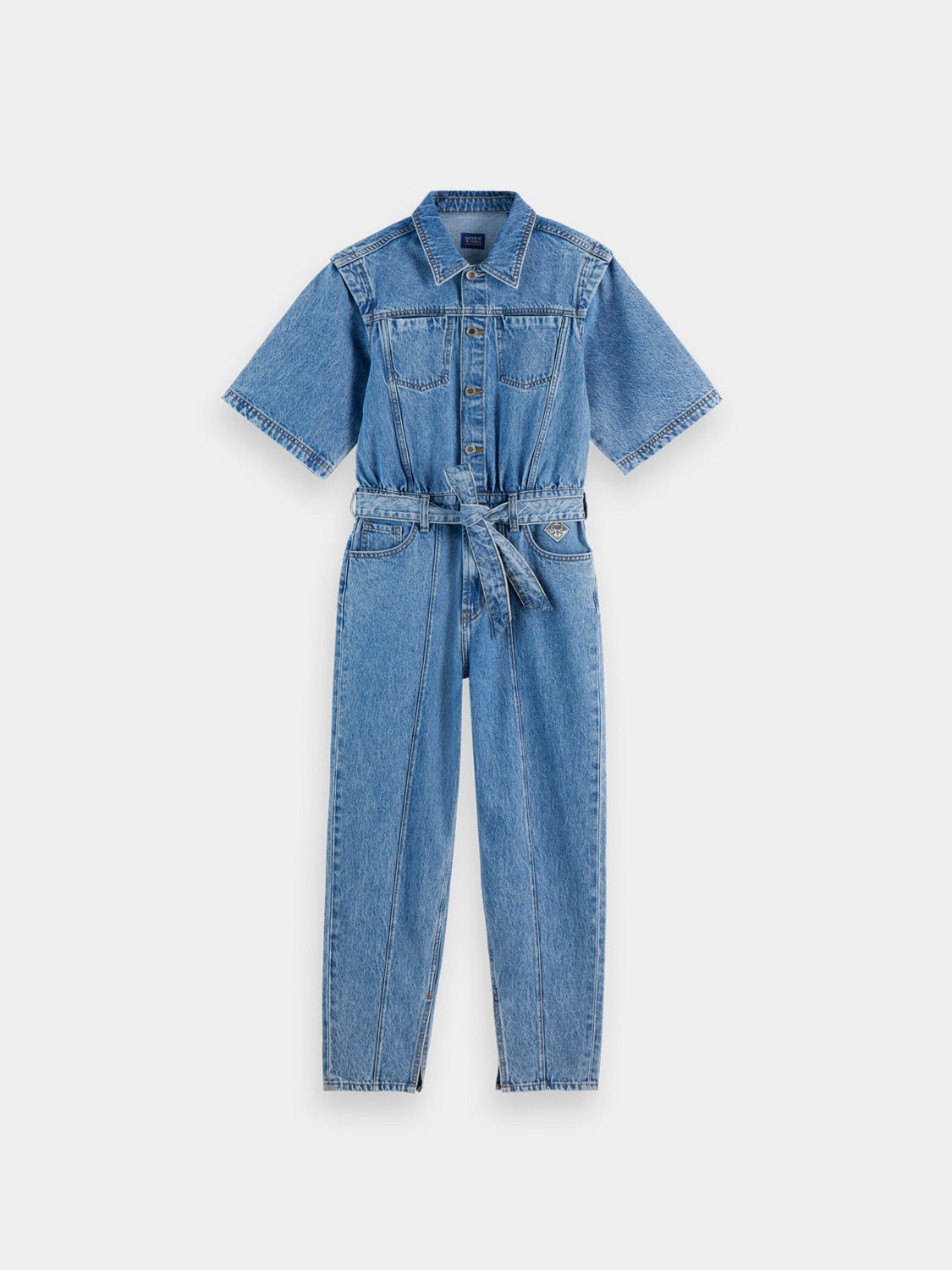Denim workwear jumpsuit - Scotch & Soda AU
