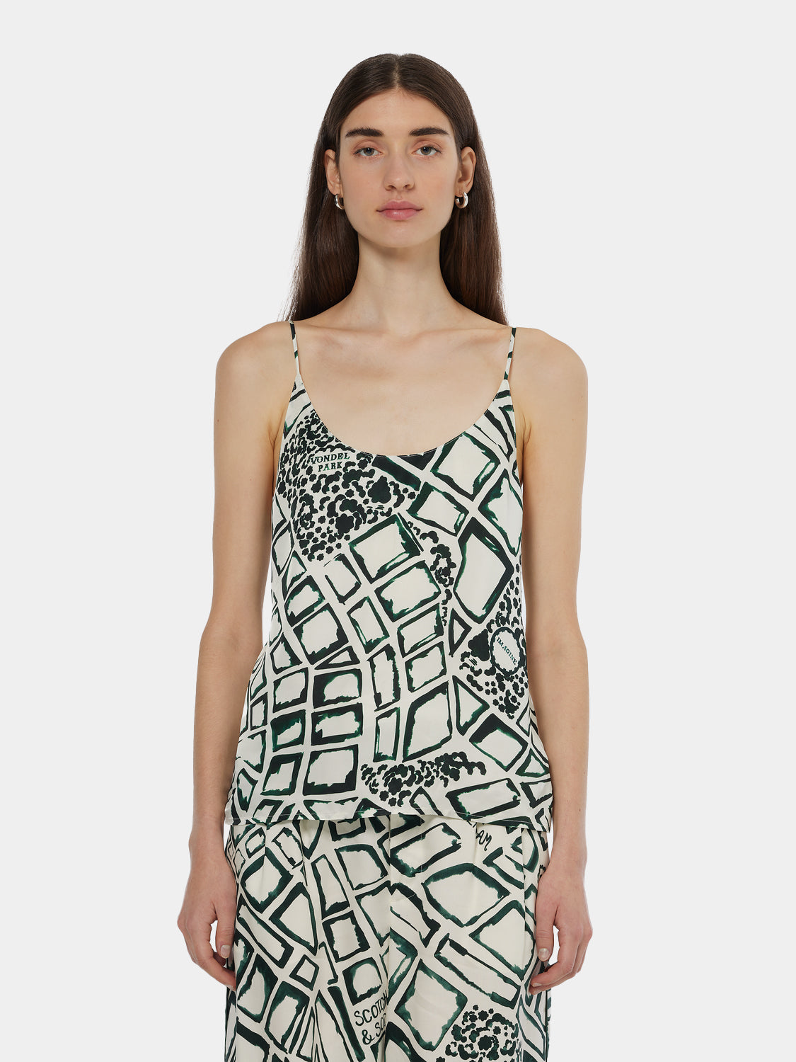 Jersey woven tank - Scotch & Soda AU