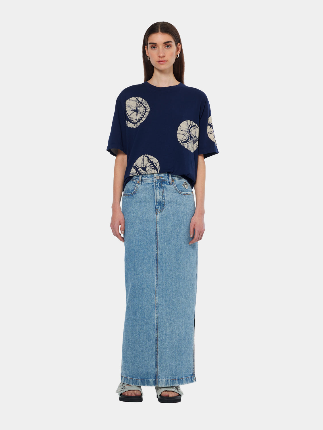 Batik loose t-shirt - Scotch & Soda AU