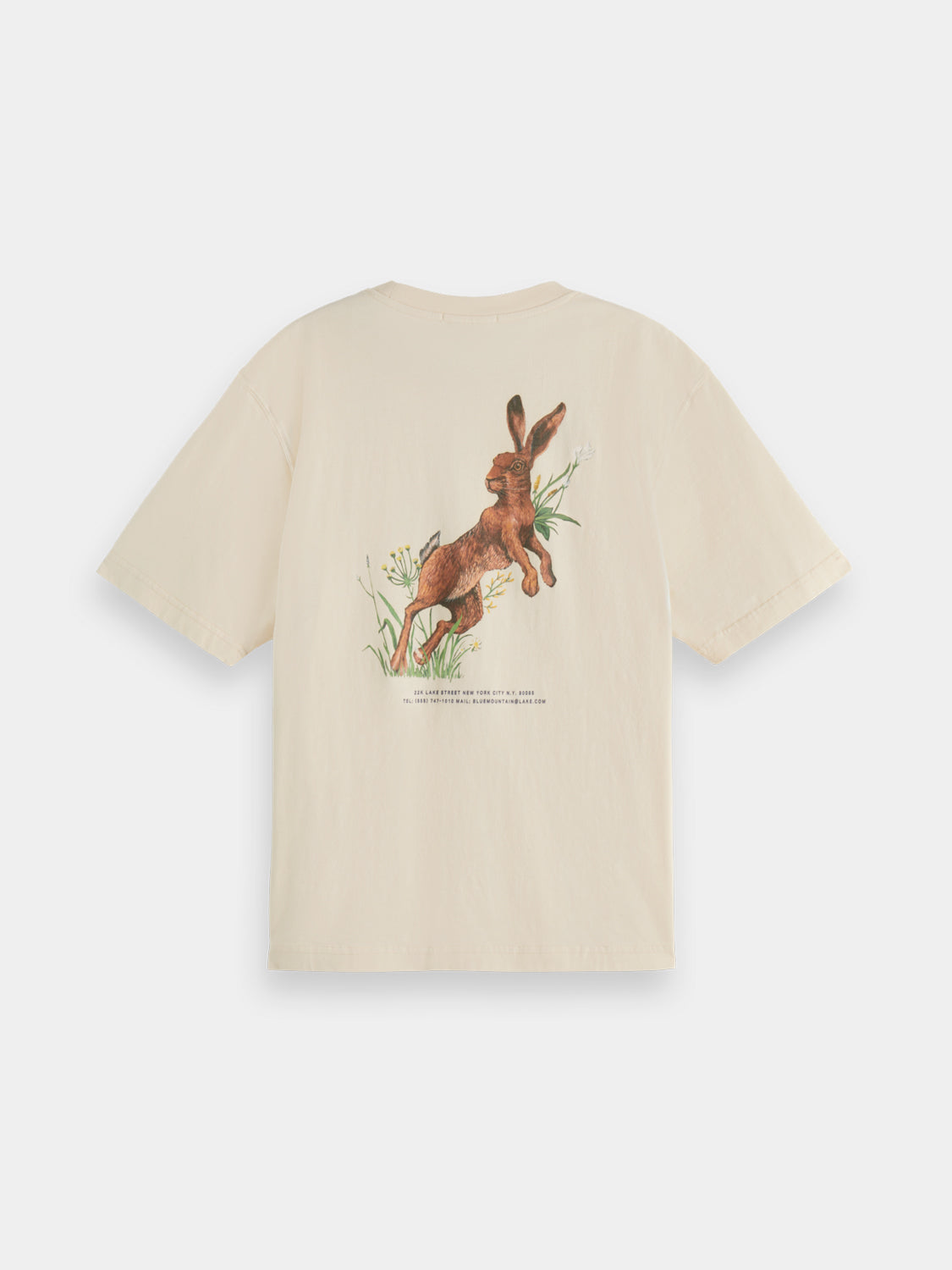 Washed artwork t-shirt - Scotch & Soda AU