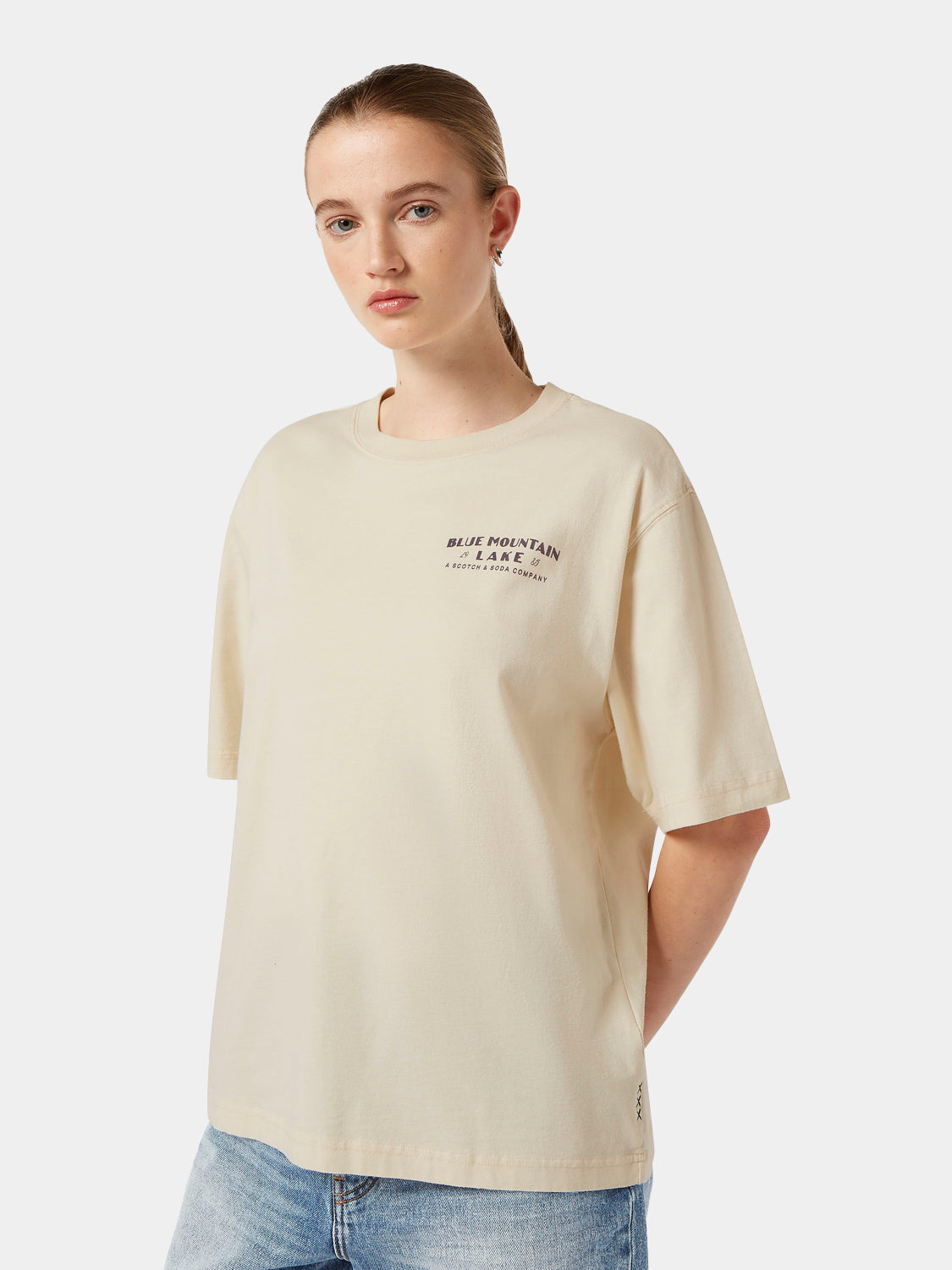 Washed artwork t-shirt - Scotch & Soda AU