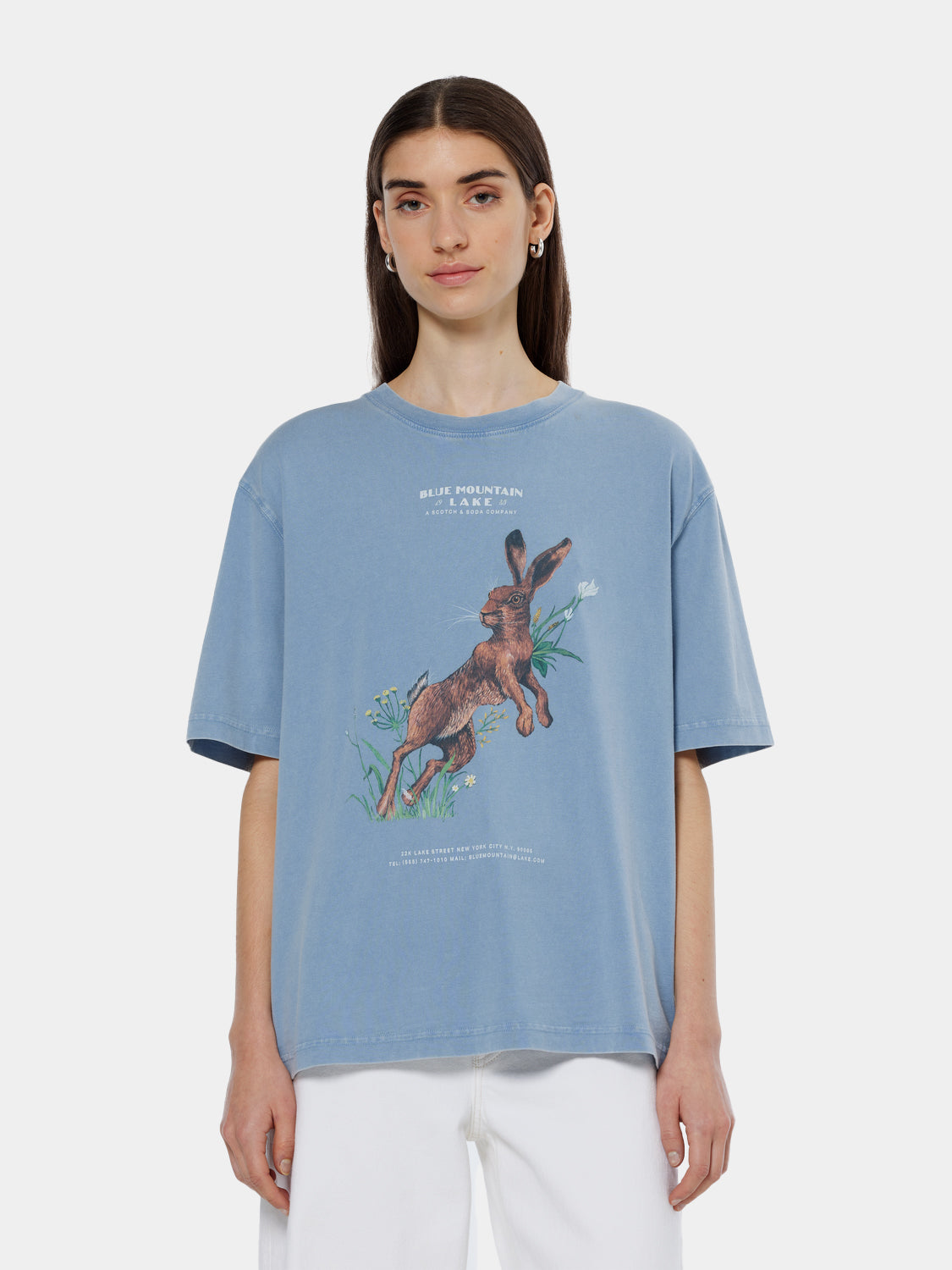 Washed artwork t-shirt - Scotch & Soda AU