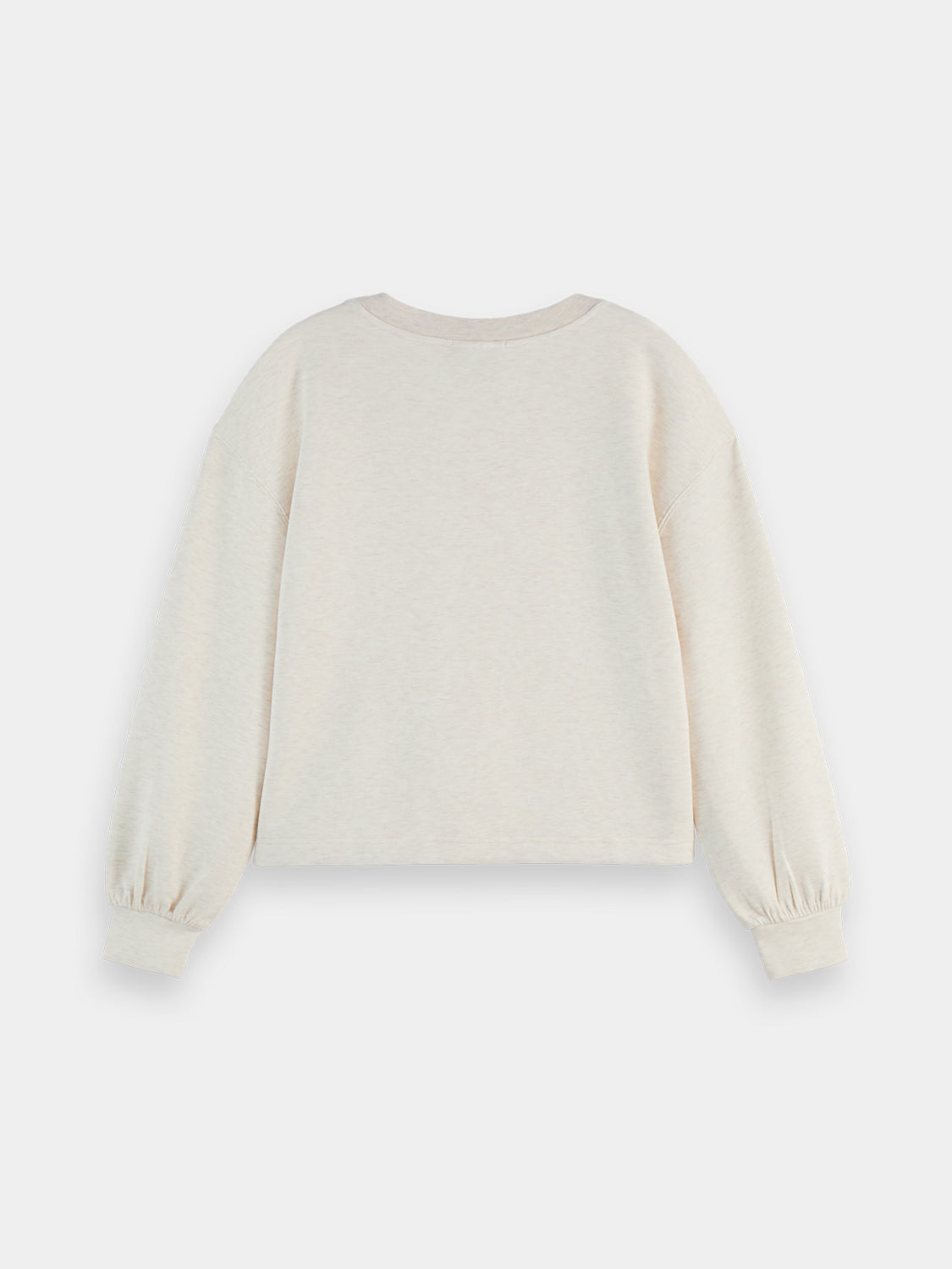 V-neck modal sweatshirt - Scotch & Soda AU