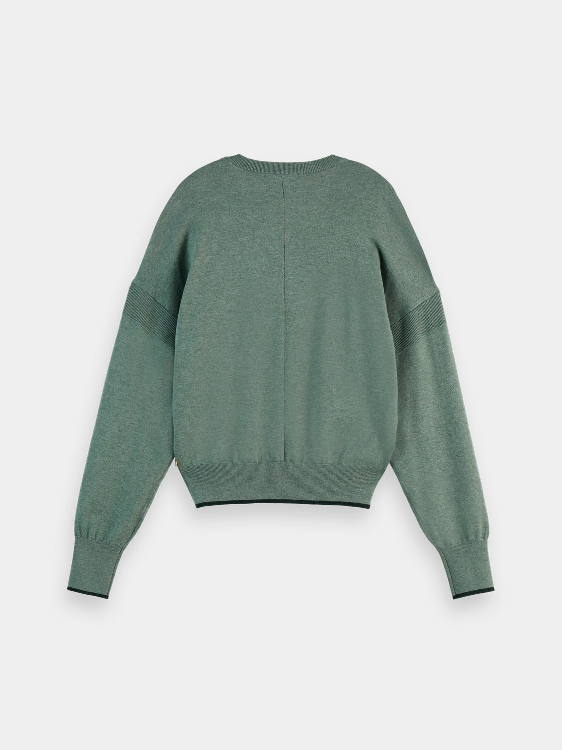 V-neck relaxed pullover - Scotch & Soda AU