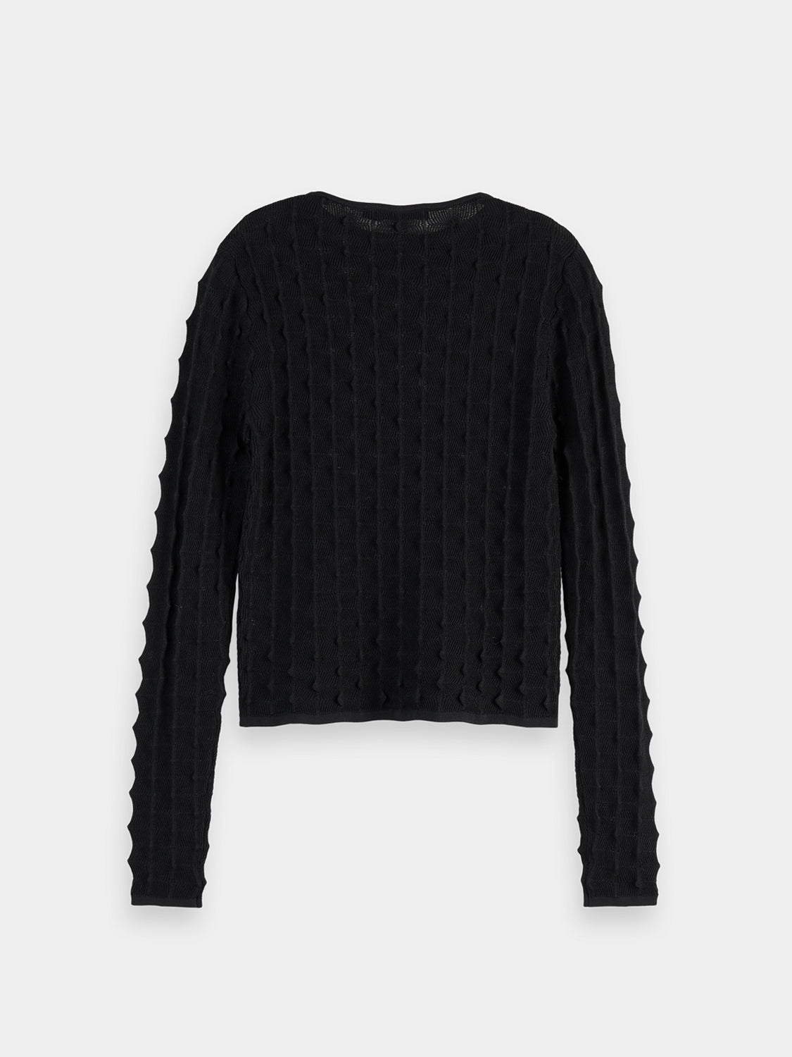 Textured pullover