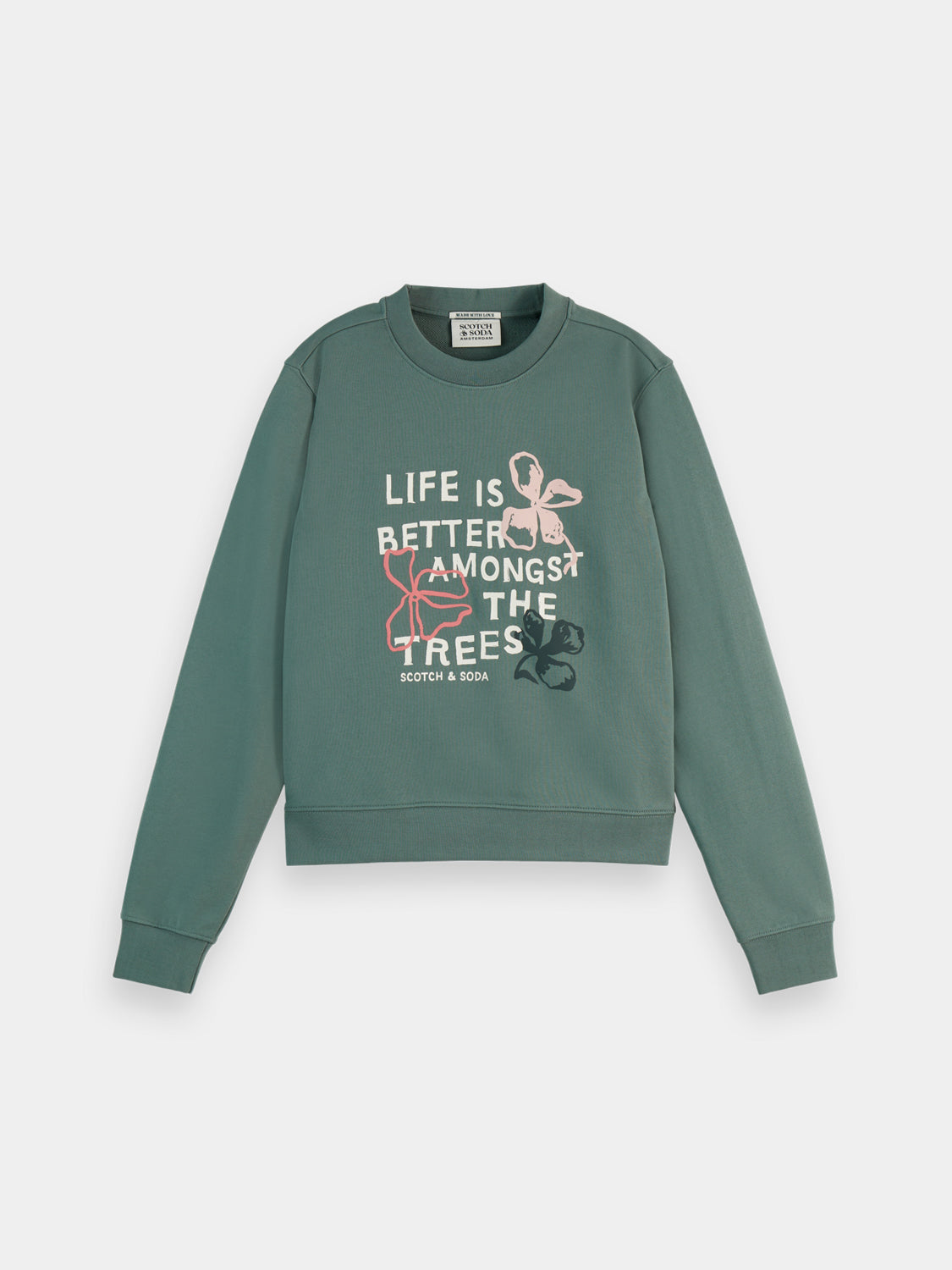 Puff artwork sweatshirt - Scotch & Soda AU