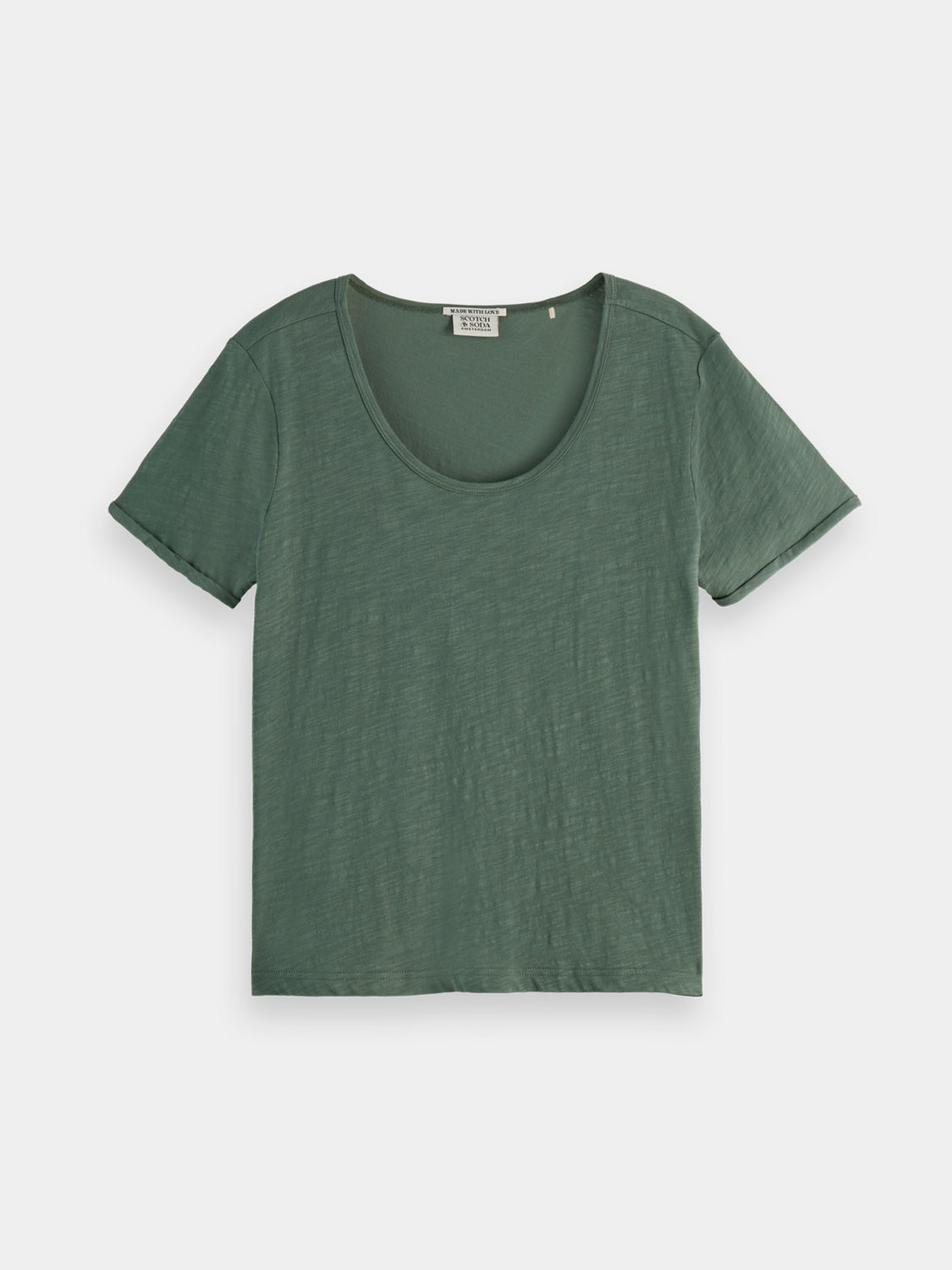 Relaxed fit slub t-shirt - Scotch & Soda AU
