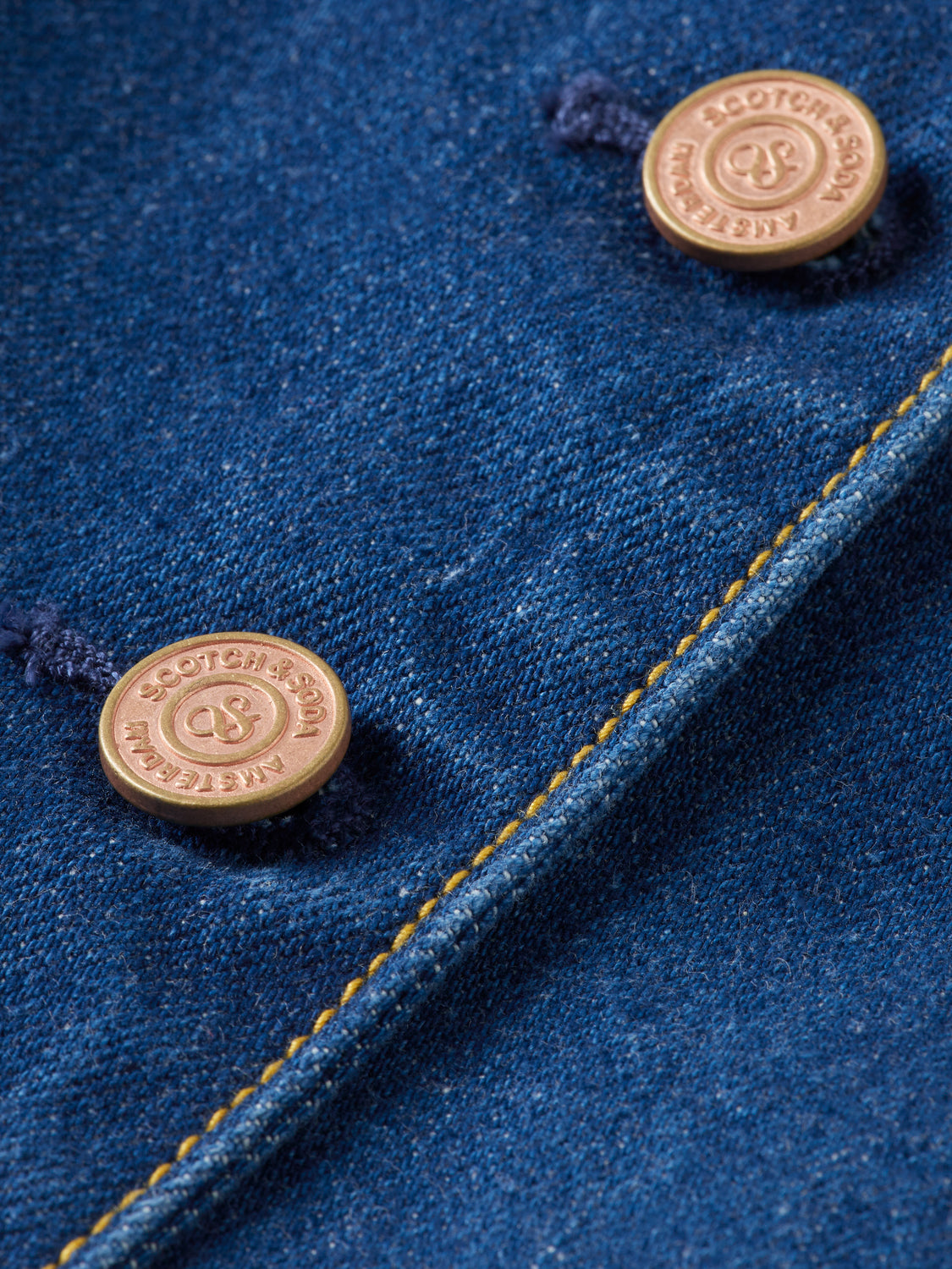 Fitted denim waistcoat - Scotch & Soda AU