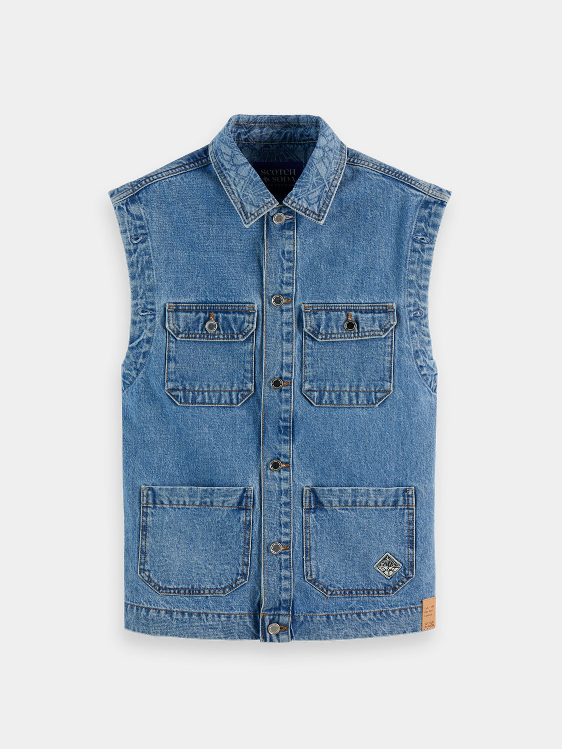 Washed denim jacket - Scotch & Soda AU