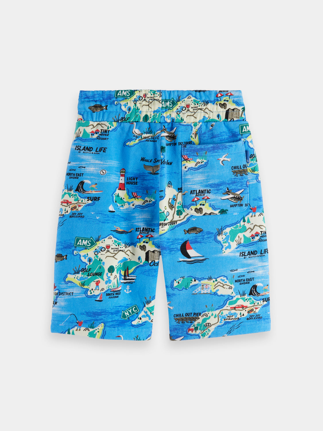 Kids - Printed sweatshorts - Scotch & Soda AU