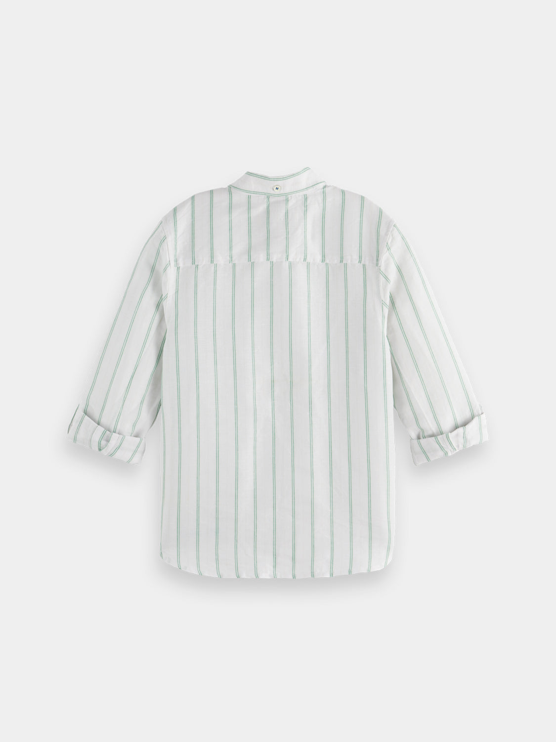 Kids - Yarn-dyed linen shirt - Scotch & Soda AU