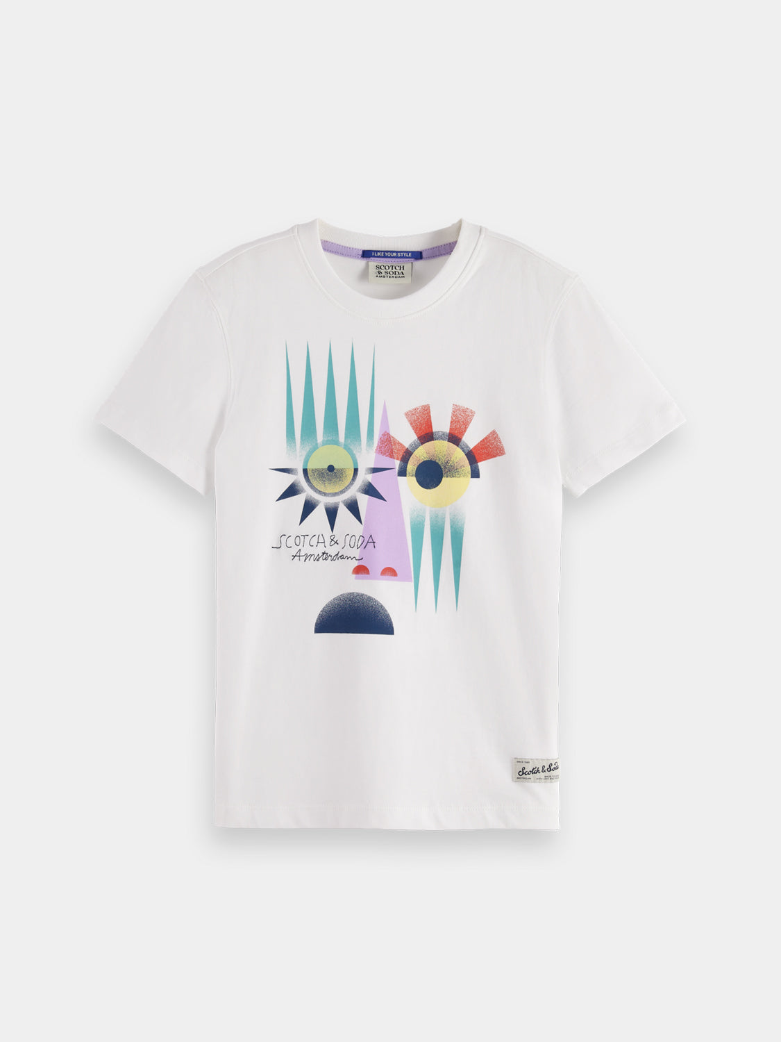 Kids - Artwork t-shirt - Scotch & Soda AU