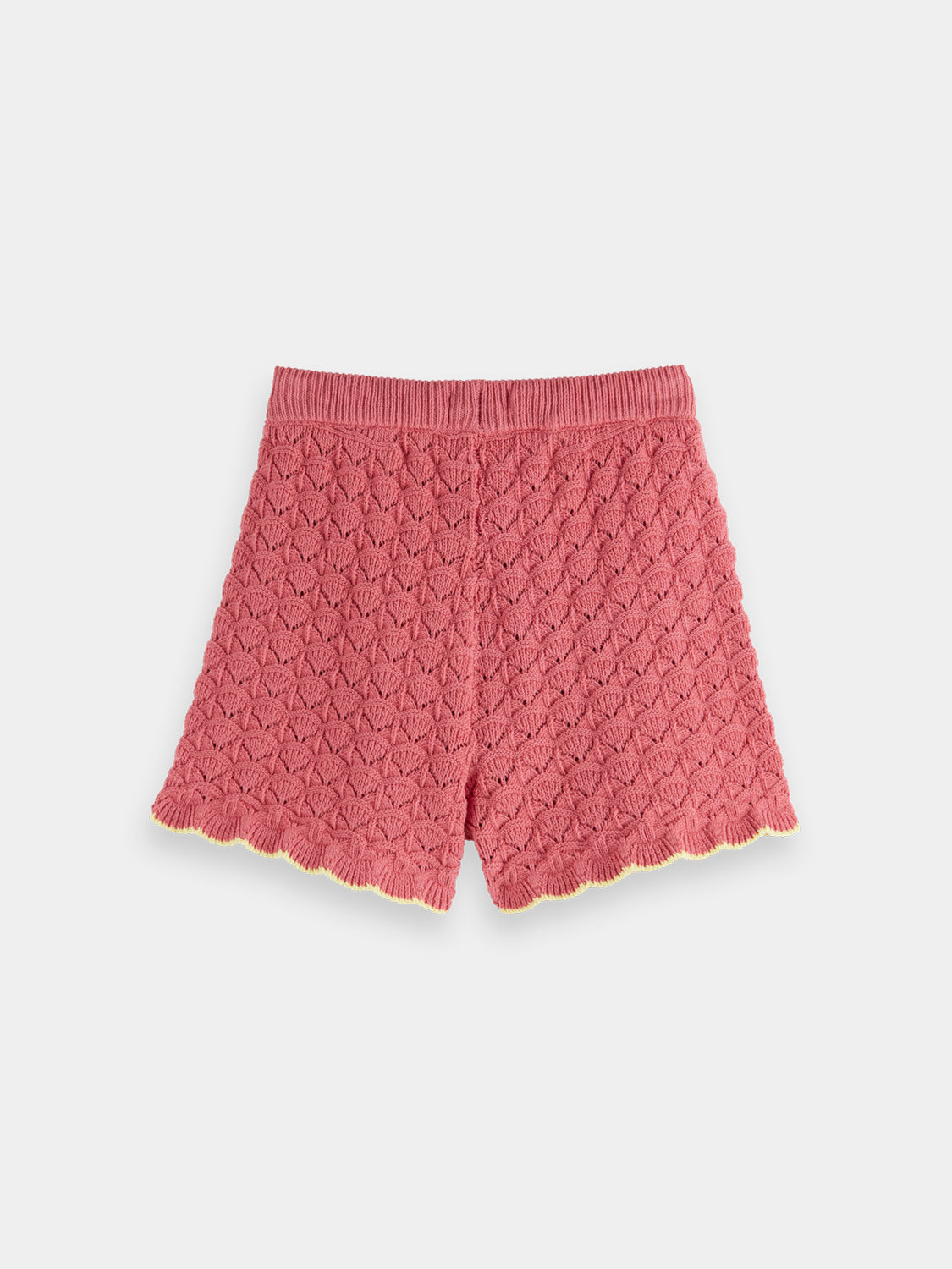 Kids - Scalloped knitted shorts - Scotch & Soda AU