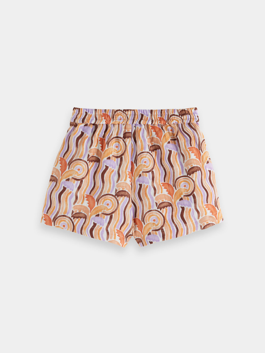Kids - Crinkle cotton shorts - Scotch & Soda AU