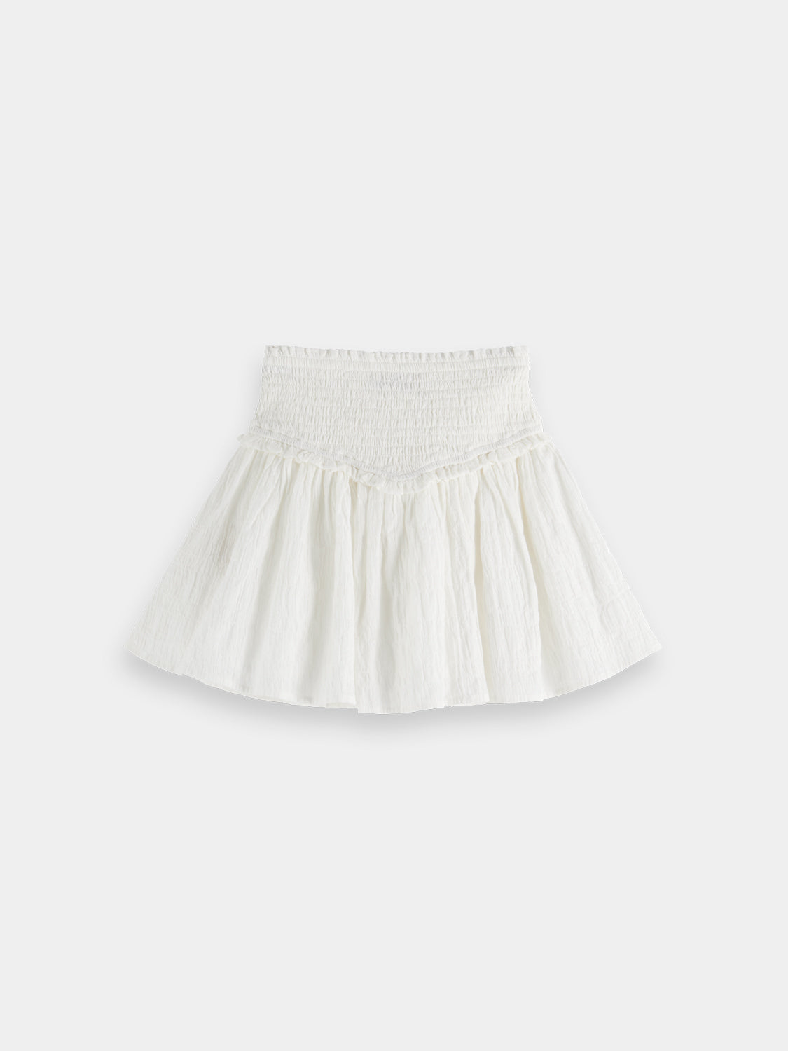 Kids - Textured smocked skirt - Scotch & Soda AU