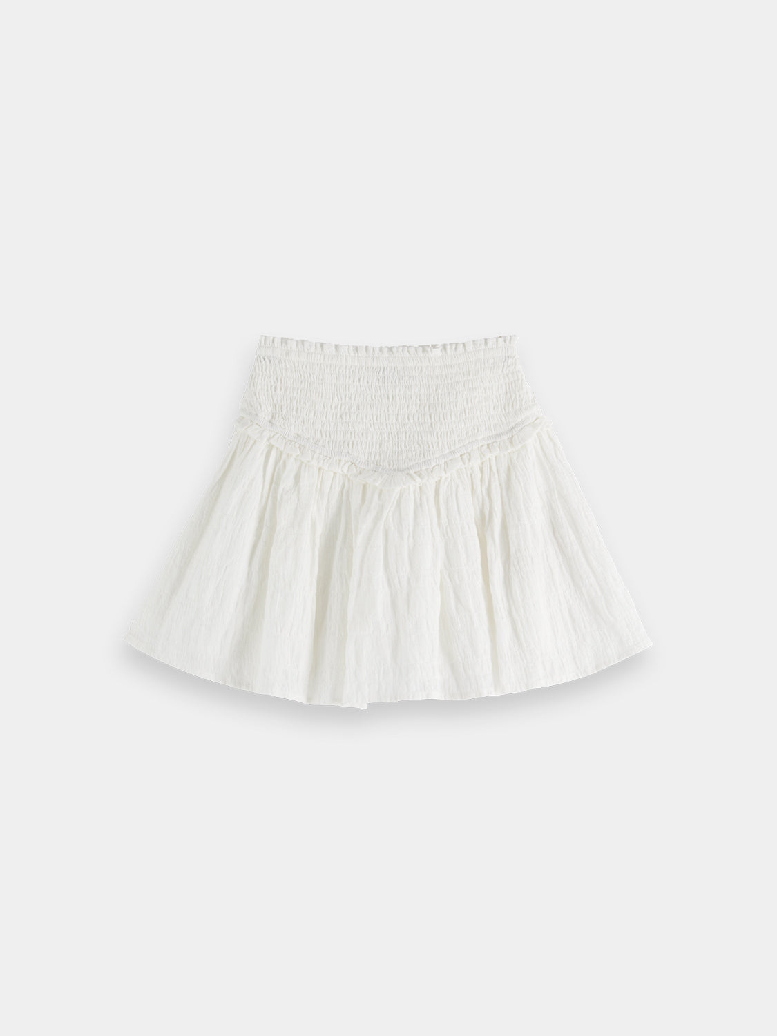 Kids - Textured smocked skirt - Scotch & Soda AU