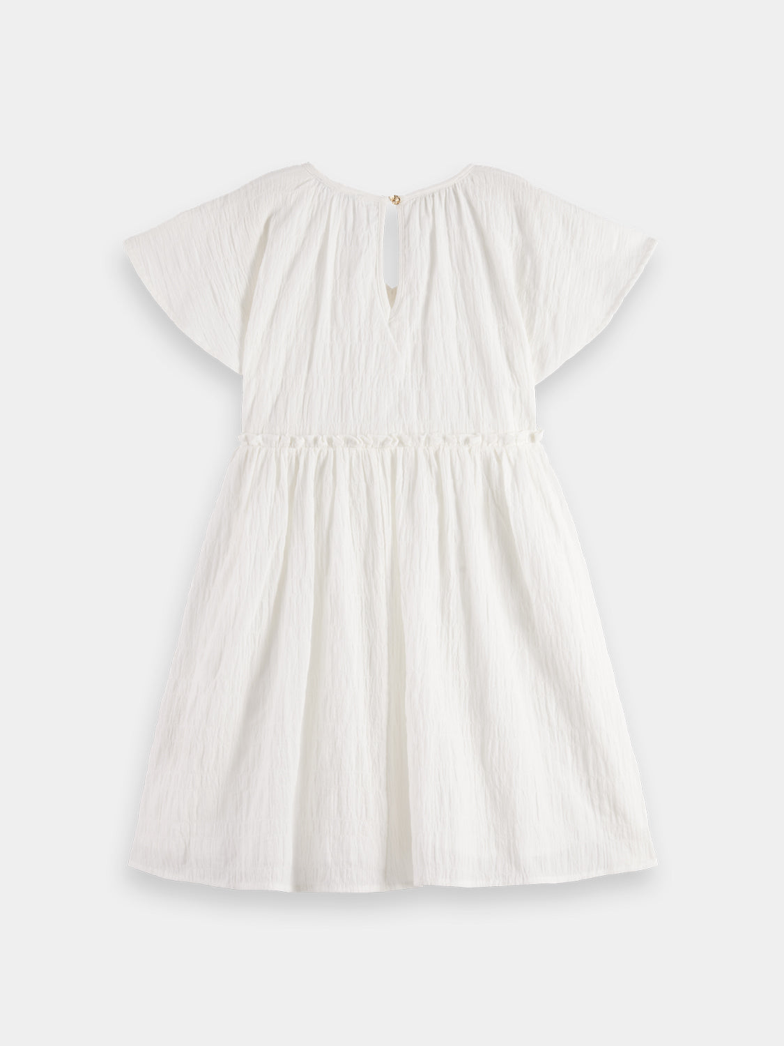Kids - Textured cotton dress - Scotch & Soda AU