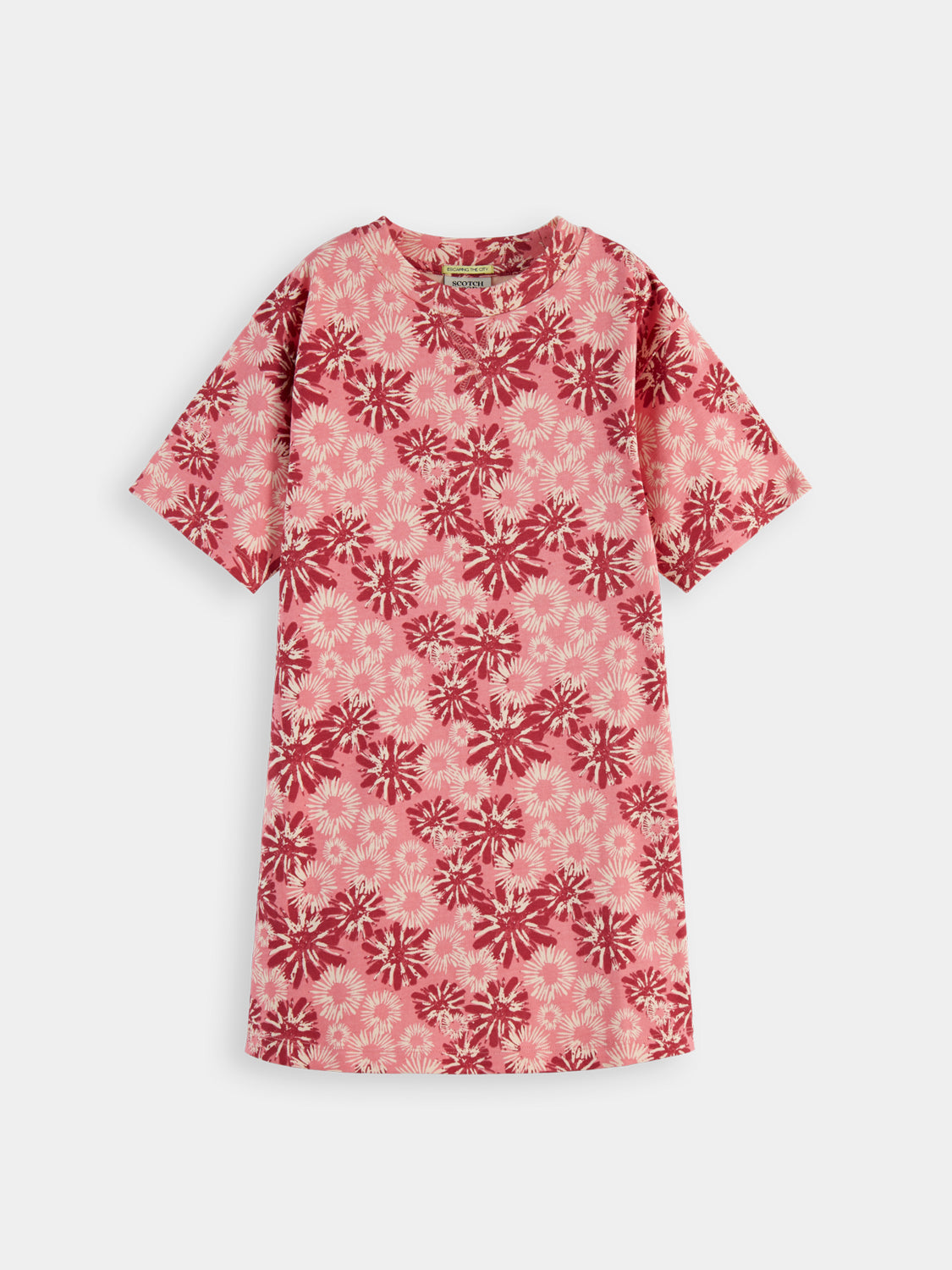Kids - Printed t-shirt dress - Scotch & Soda AU