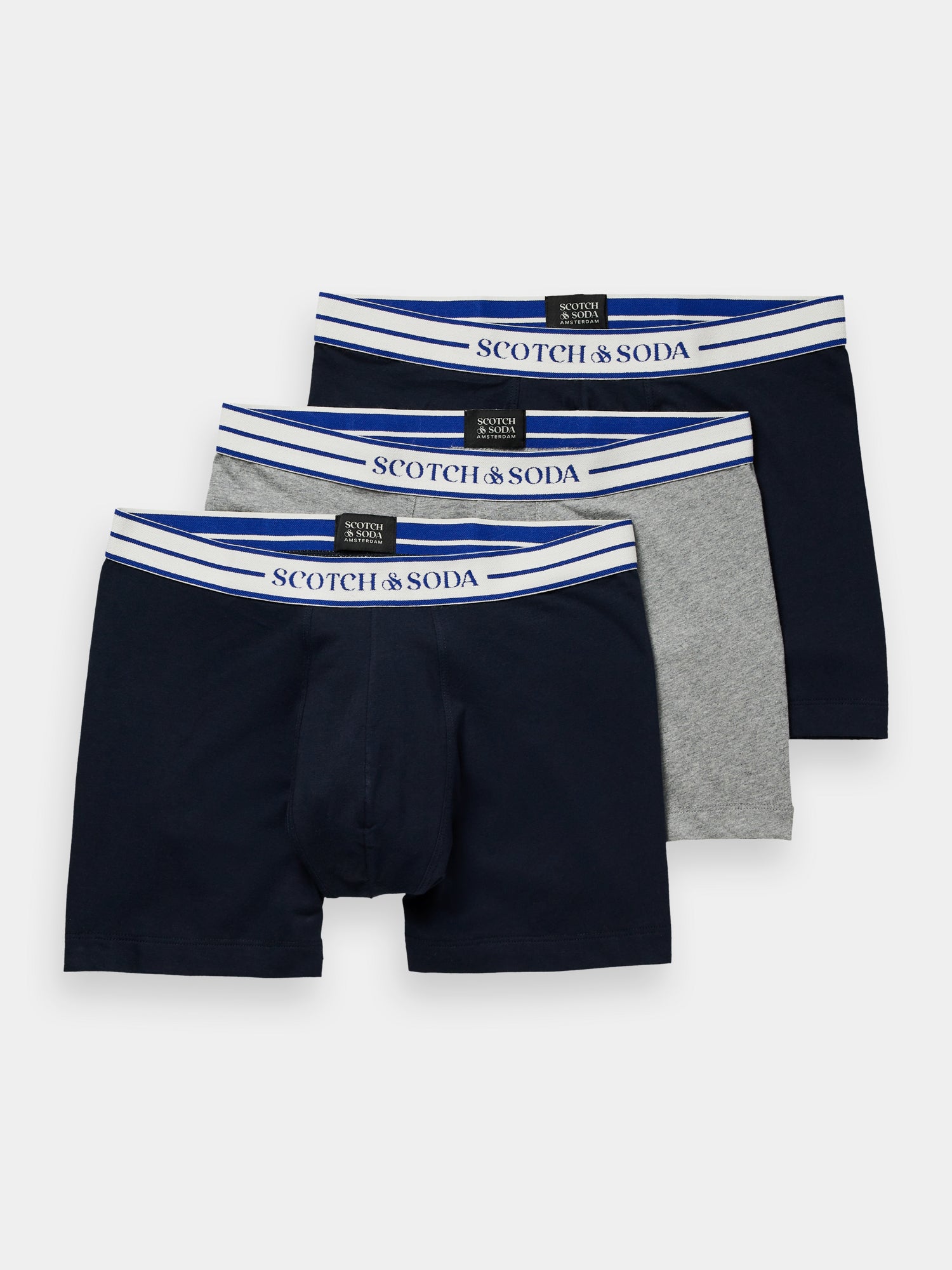 Bold Logo Boxer Briefs 3 pack - Scotch & Soda AU