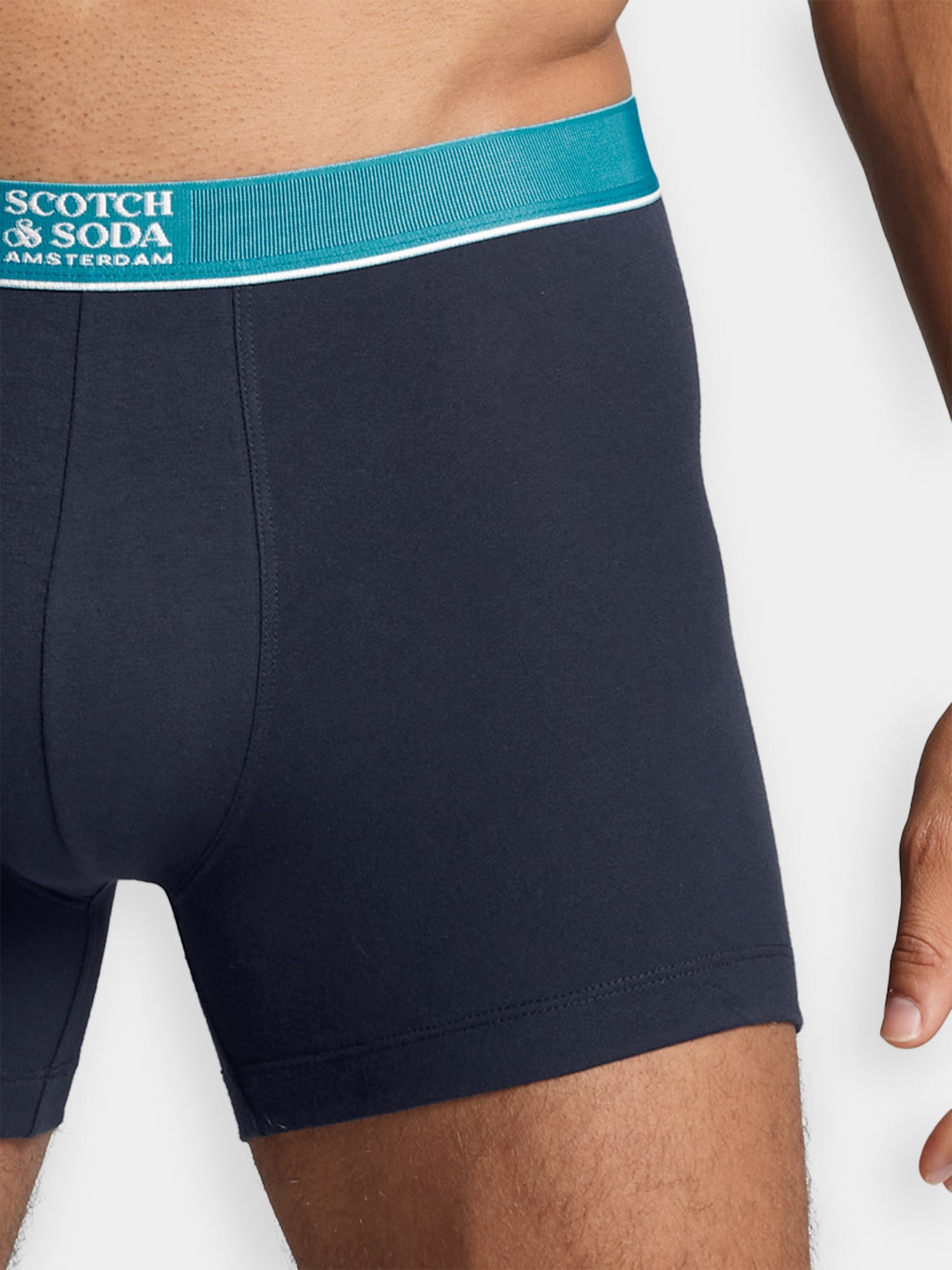 Stacked Logo Boxer Briefs 3 pack - Scotch & Soda AU