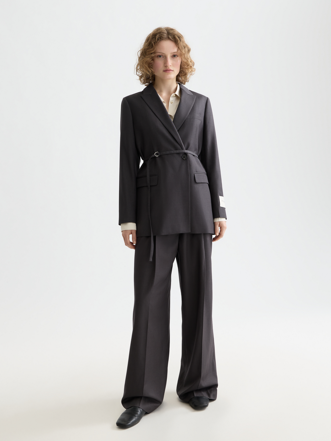 Belted double-breasted blazer - Scotch & Soda AU