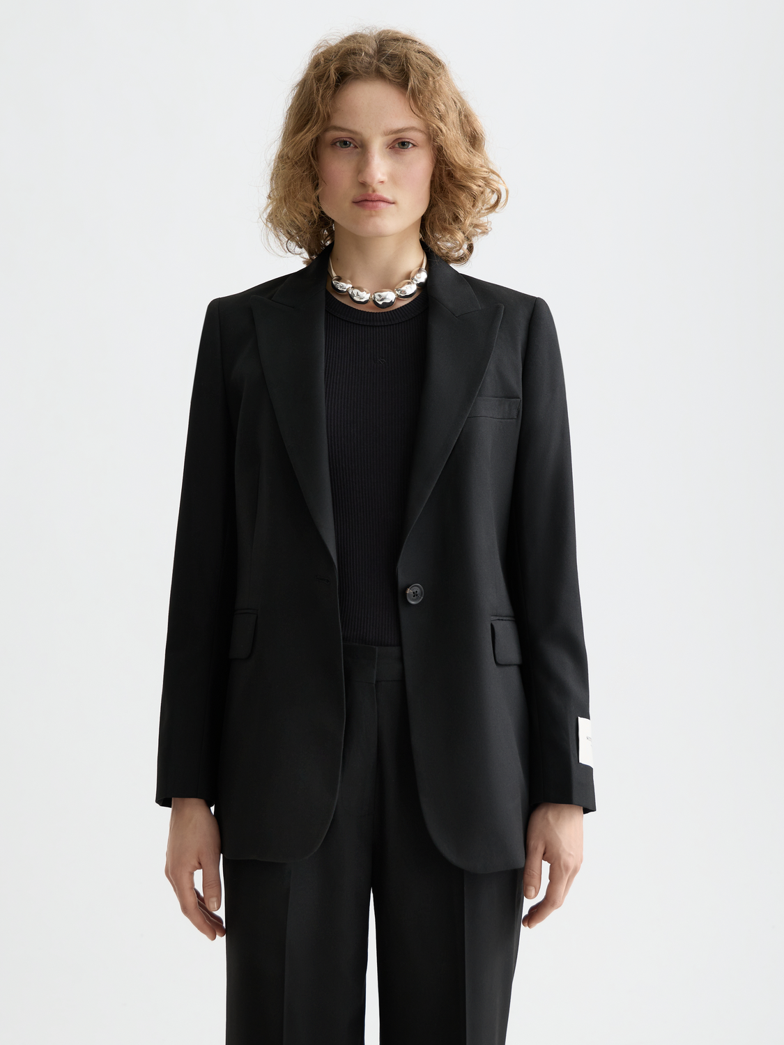 Single-breasted fitted blazer - Scotch & Soda AU
