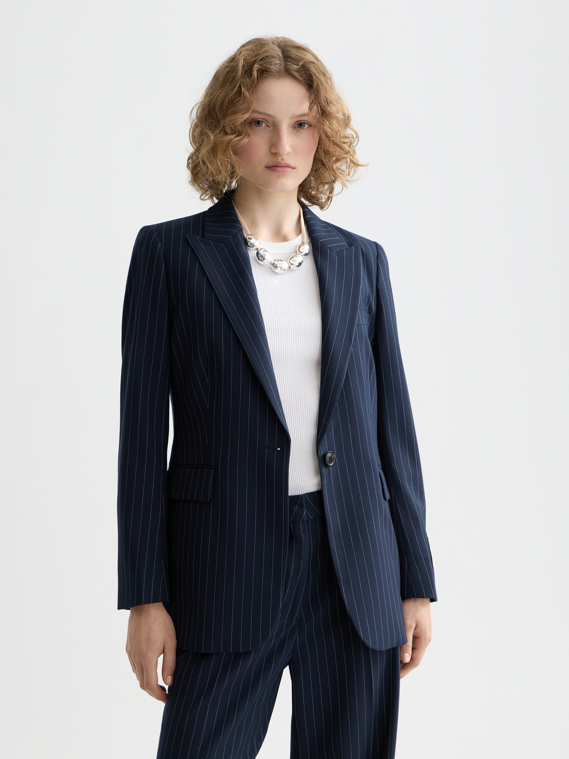 Single-breasted fitted blazer - Scotch & Soda AU