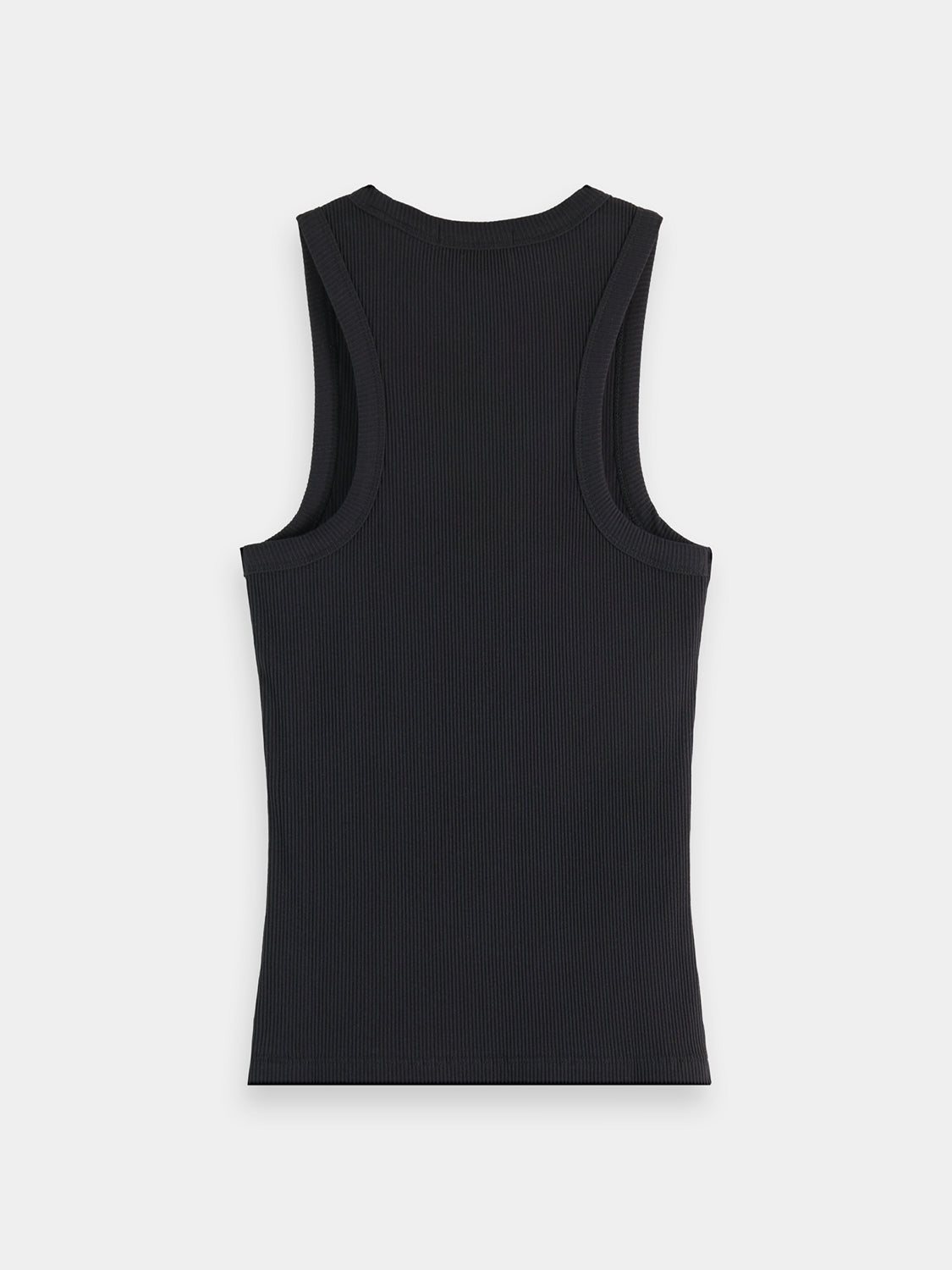 Ribbed racer tank