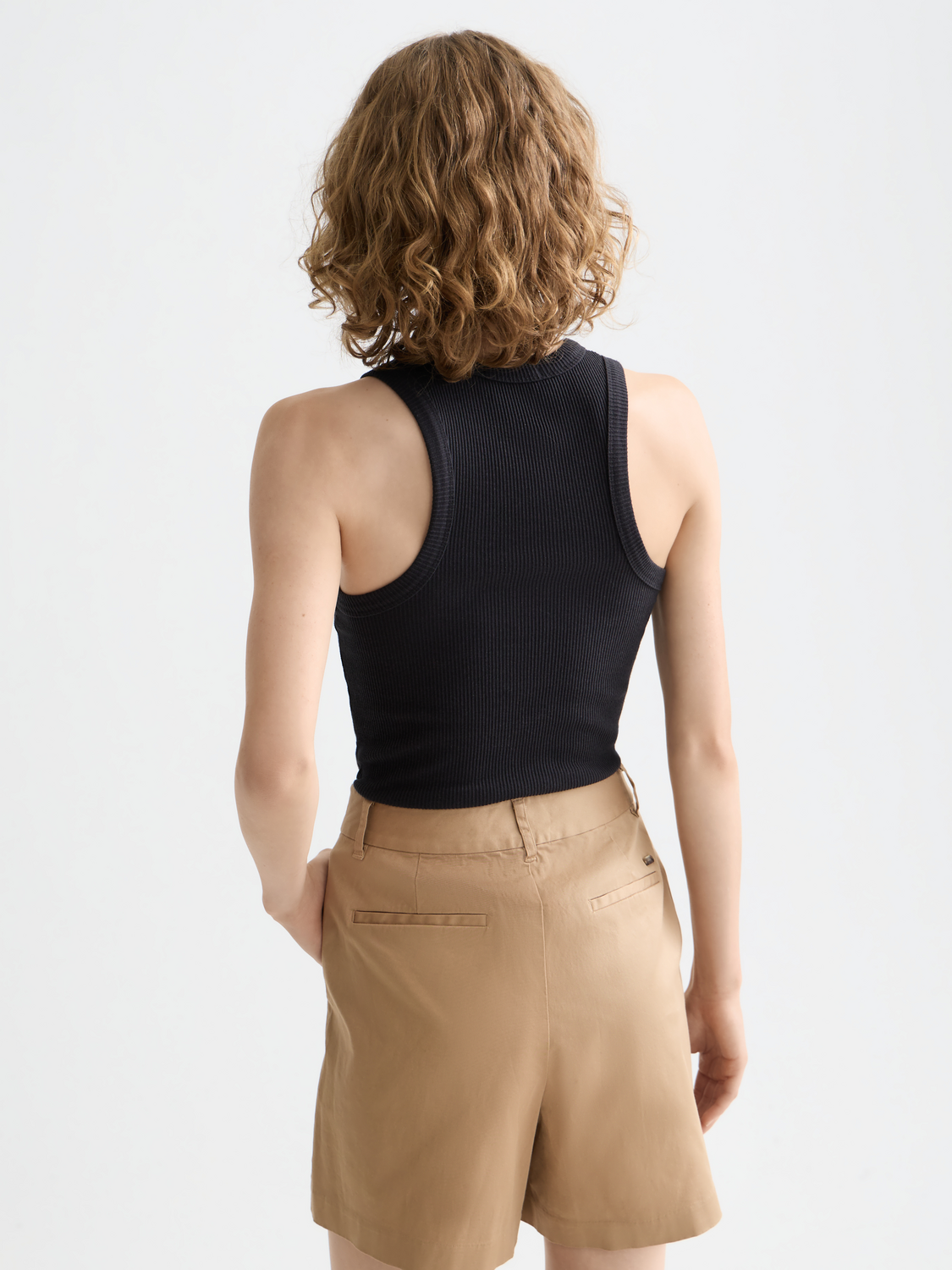 Ribbed racer tank - Scotch & Soda AU