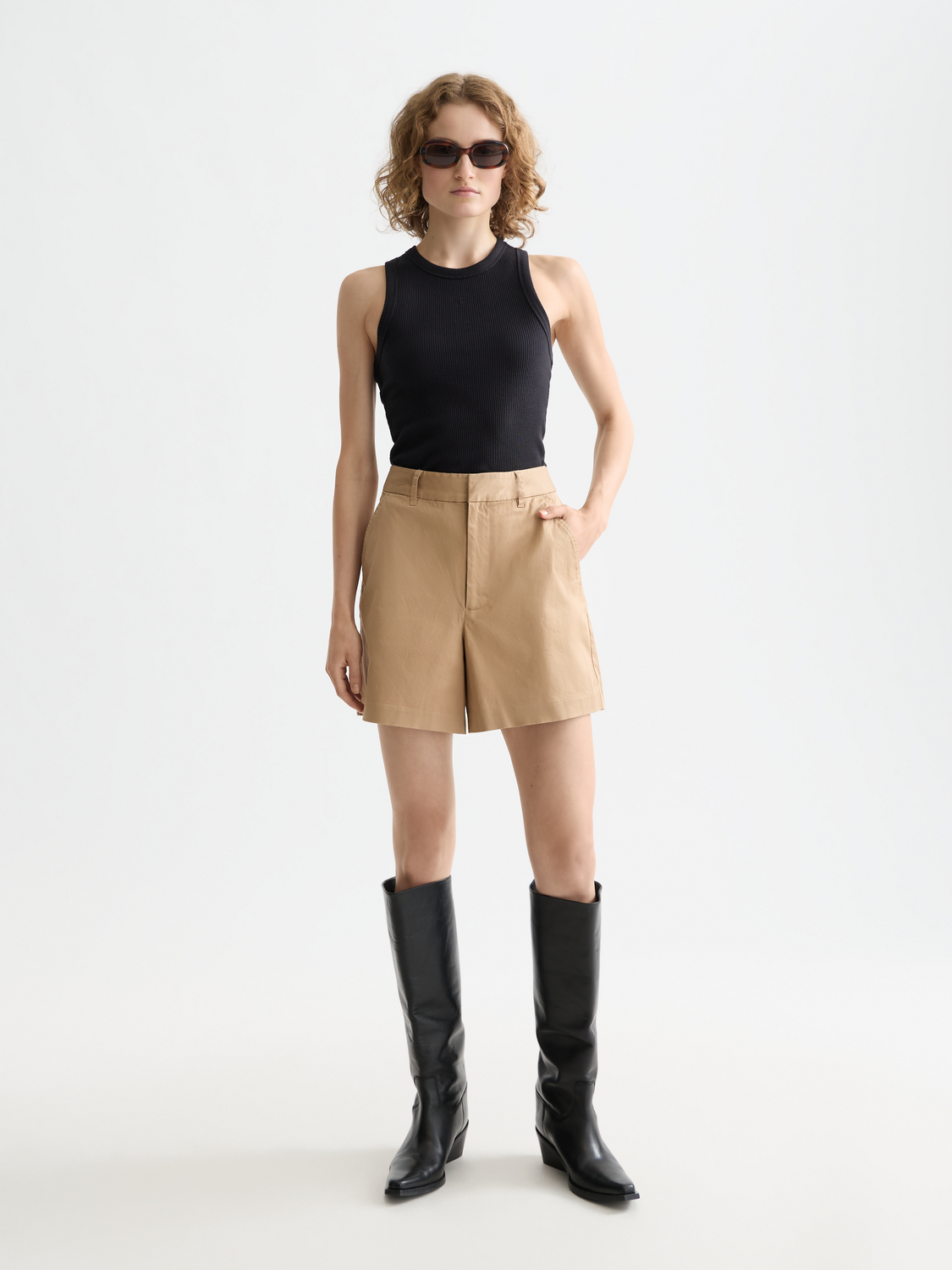 Ribbed racer tank - Scotch & Soda AU