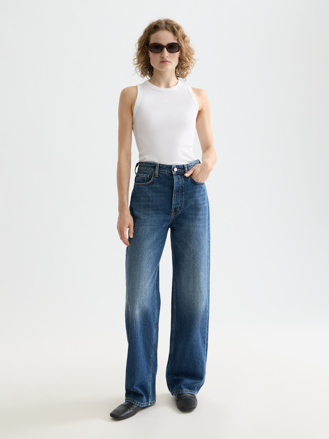 Ribbed racer tank - Scotch & Soda AU