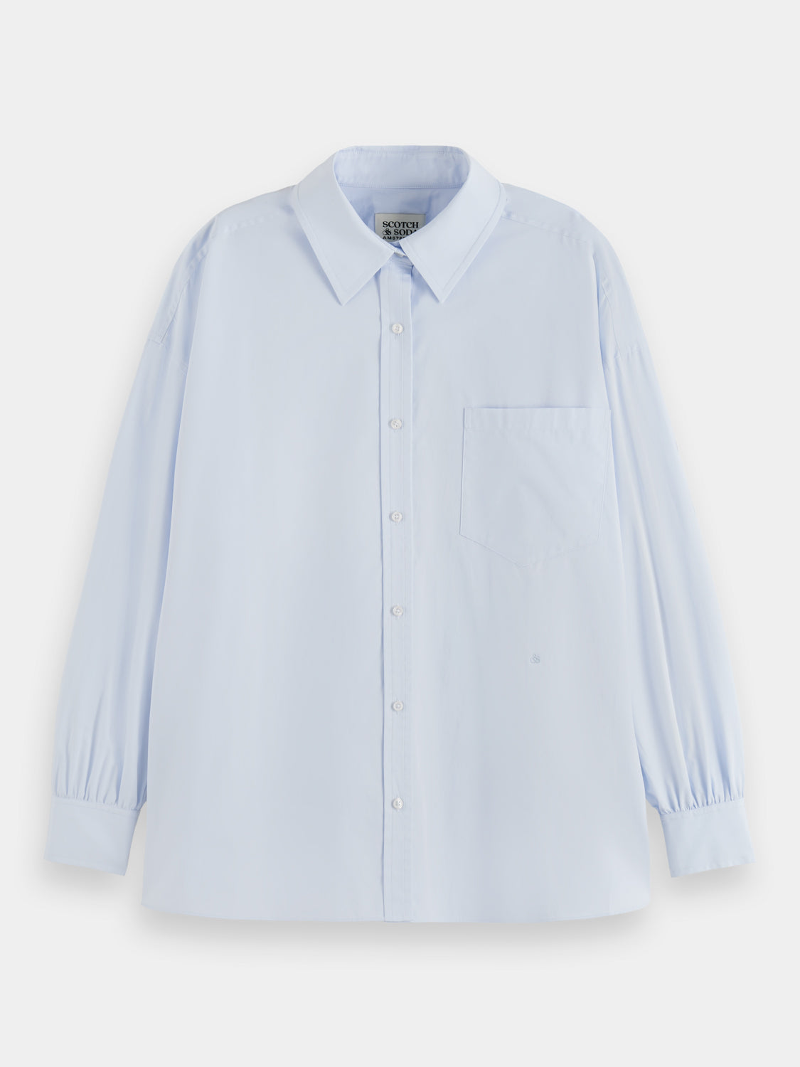 Girlfriend poplin shirt - Scotch & Soda AU