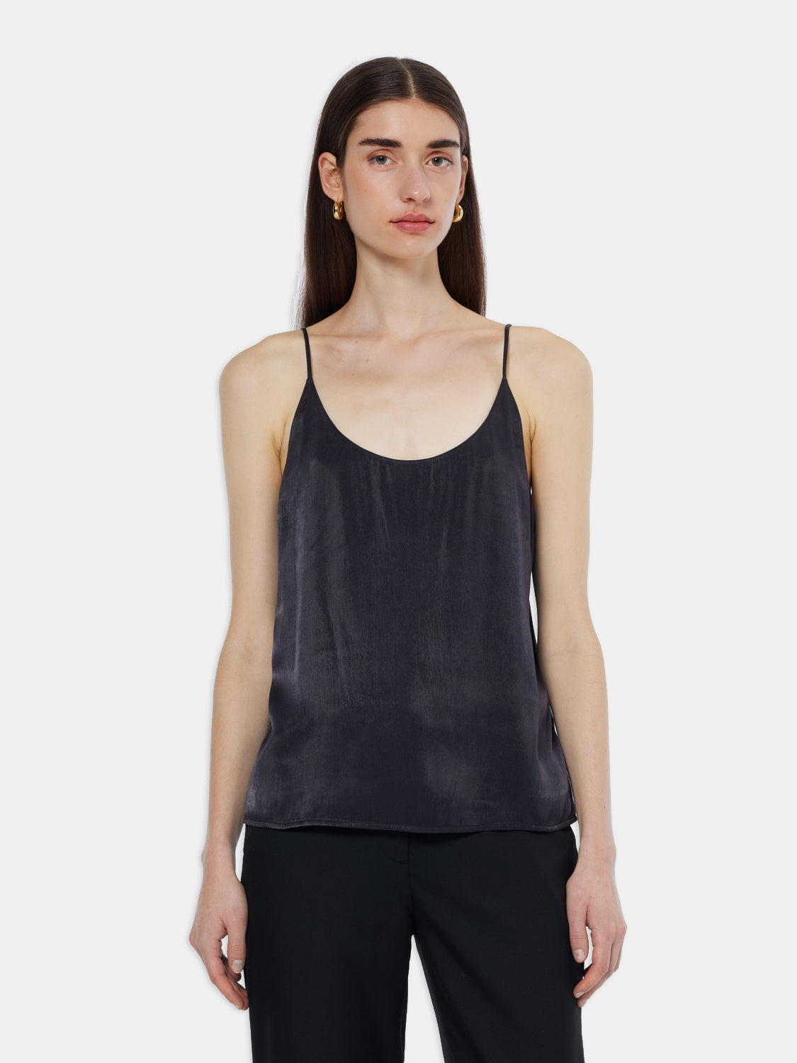 Jersey woven tank