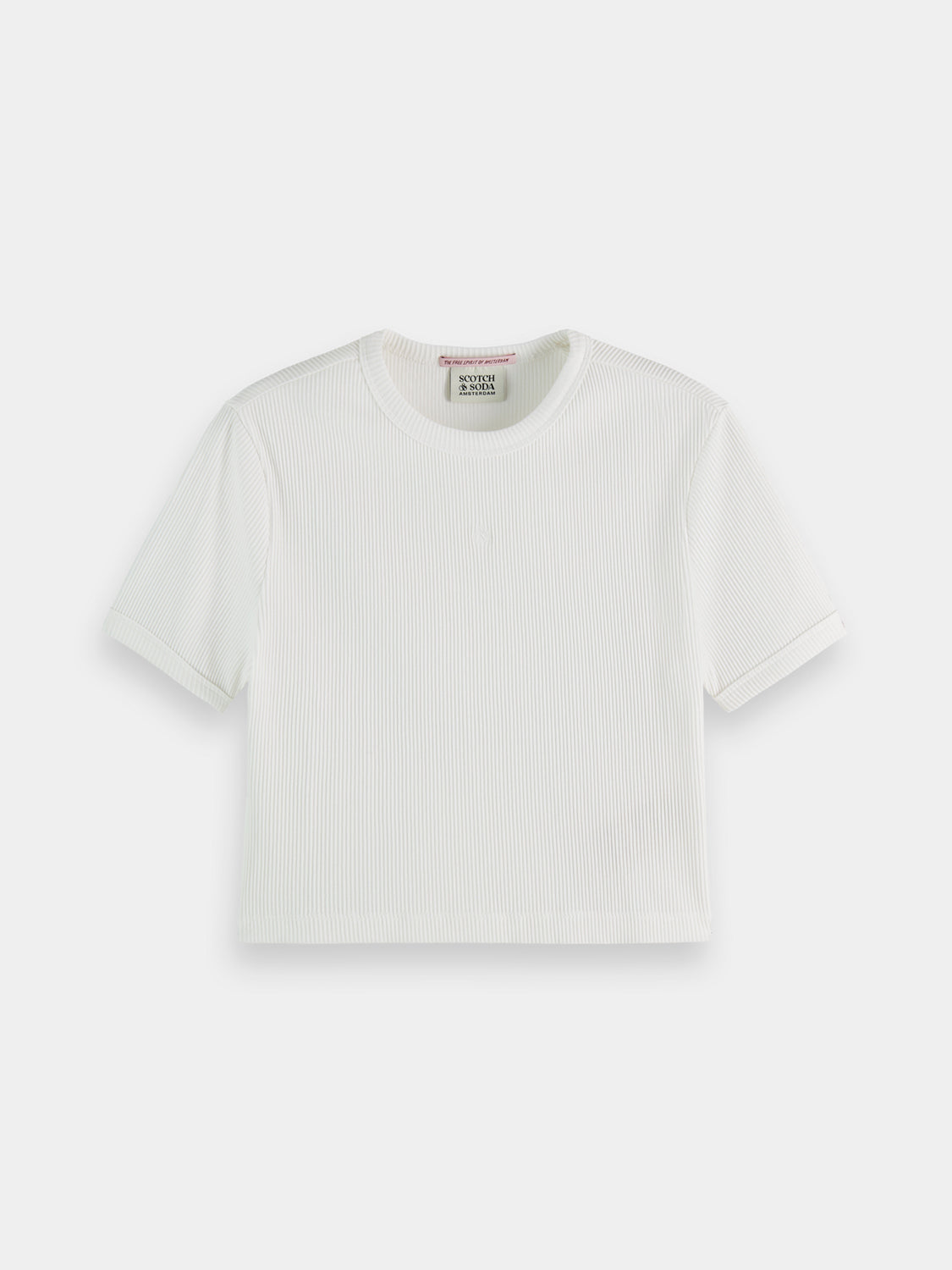 Ribbed baby t-shirt - Scotch & Soda AU
