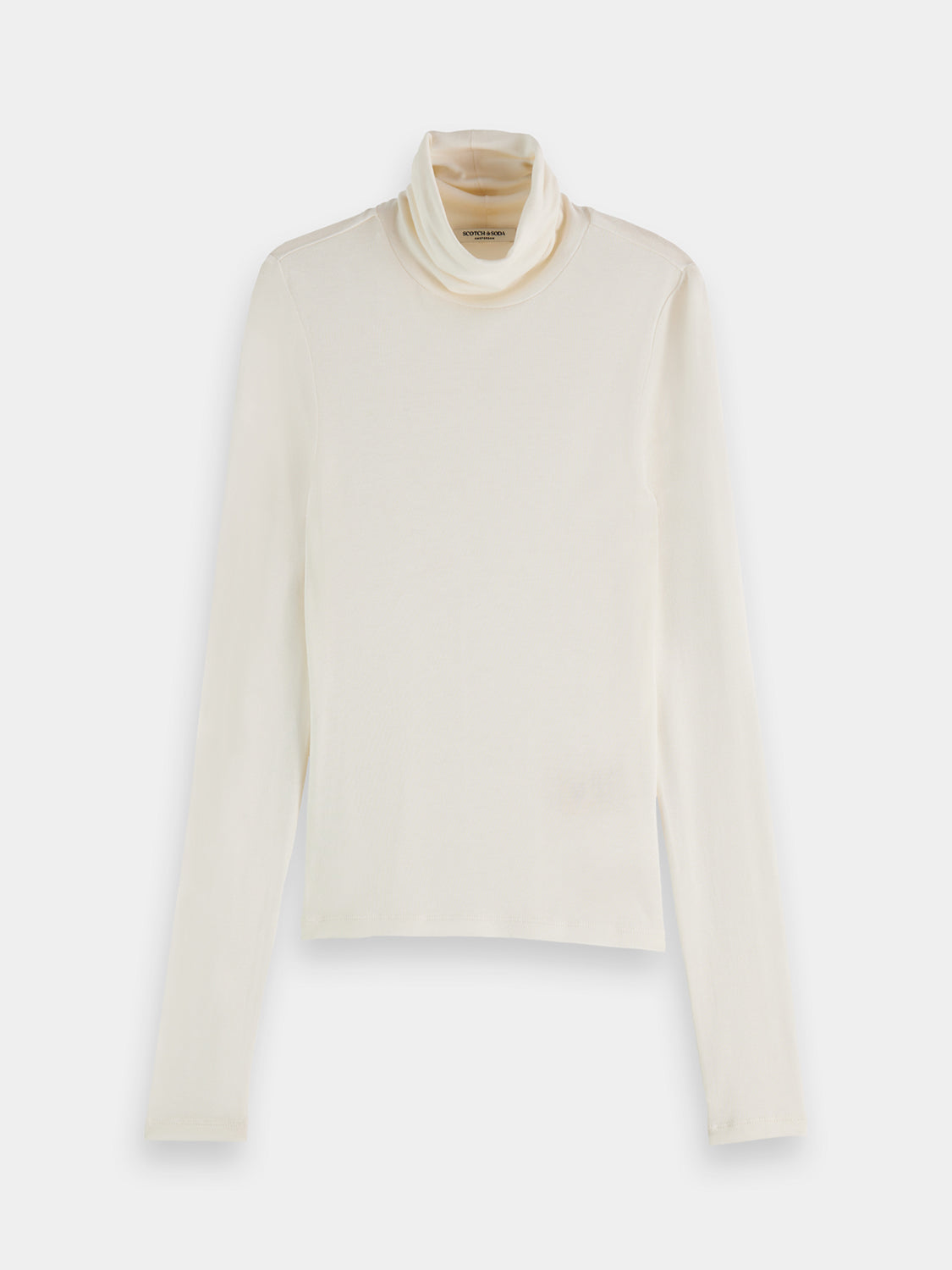 Roll neck t-shirt - Scotch & Soda AU