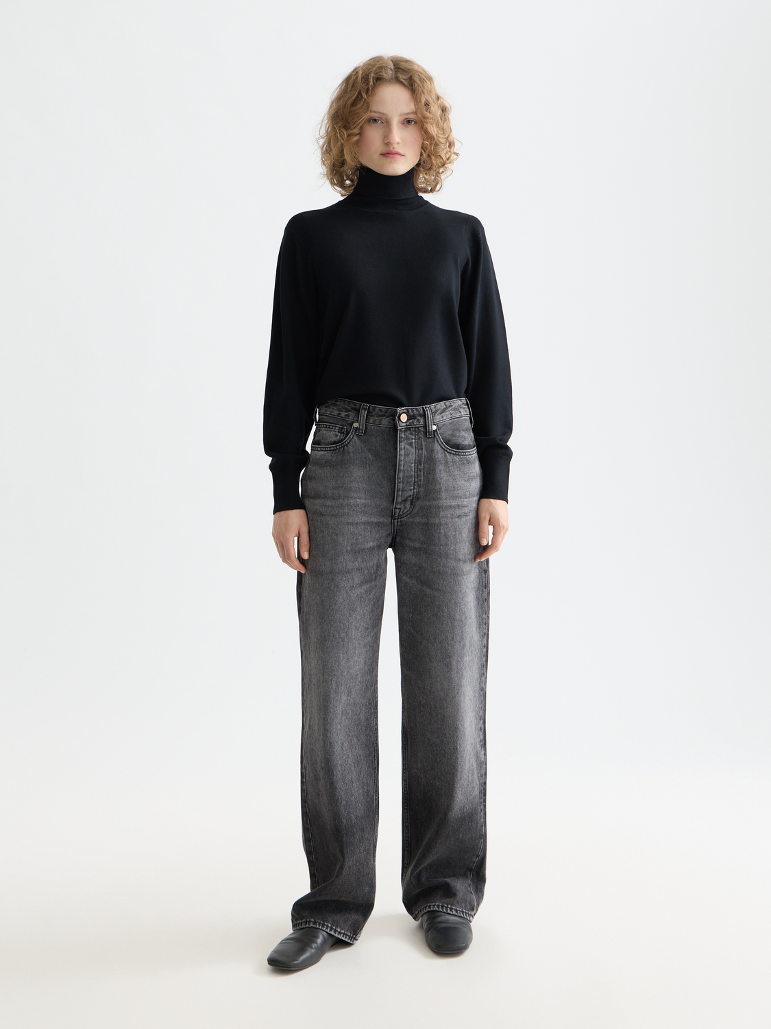 Roll neck relaxed pullover - Scotch & Soda AU