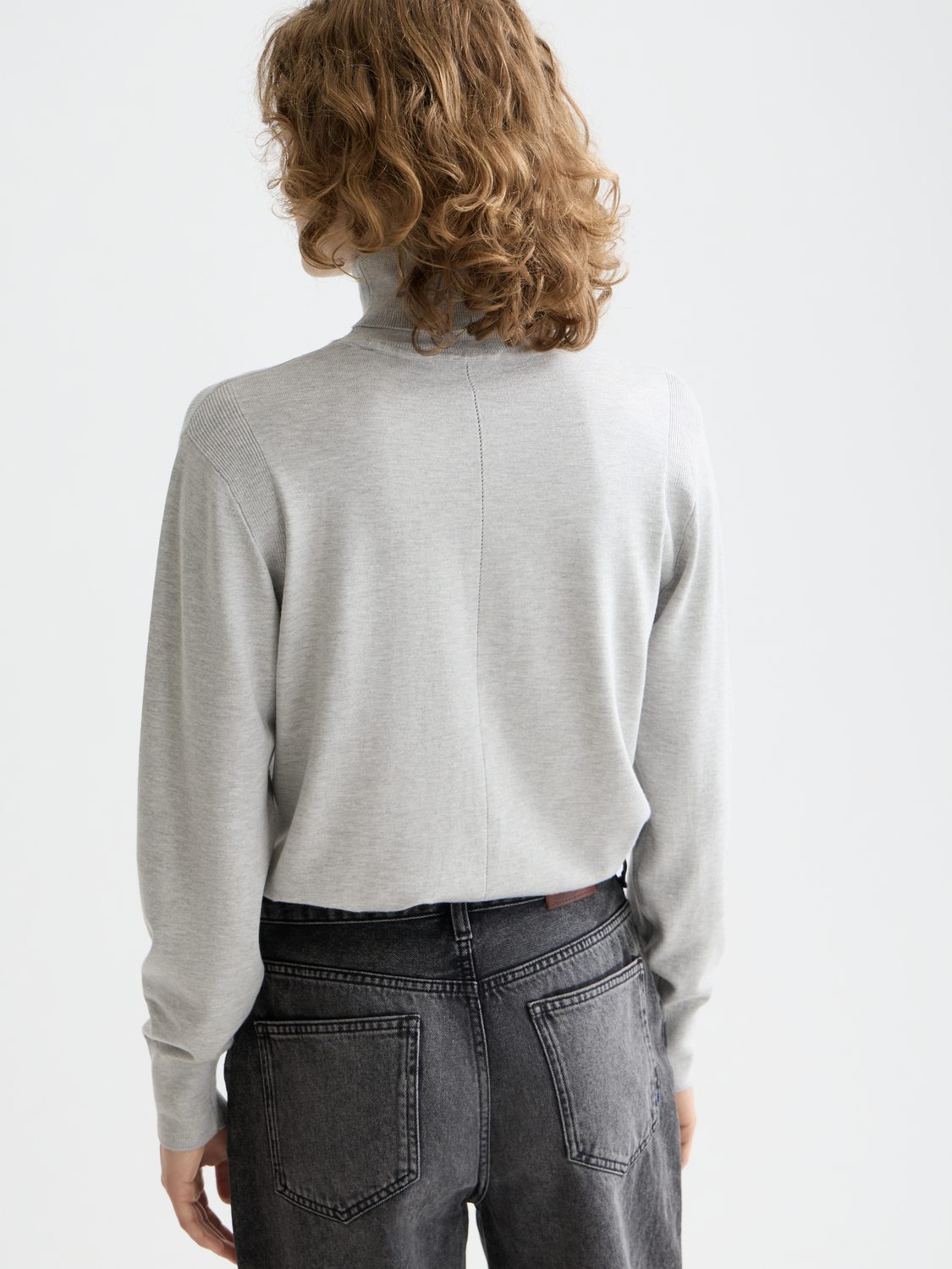 Roll neck relaxed pullover - Scotch & Soda AU