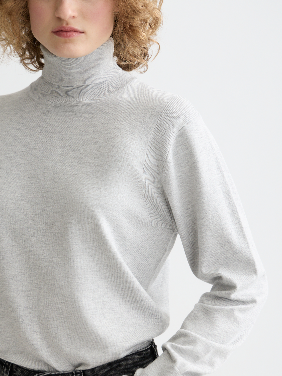Roll neck relaxed pullover - Scotch & Soda AU
