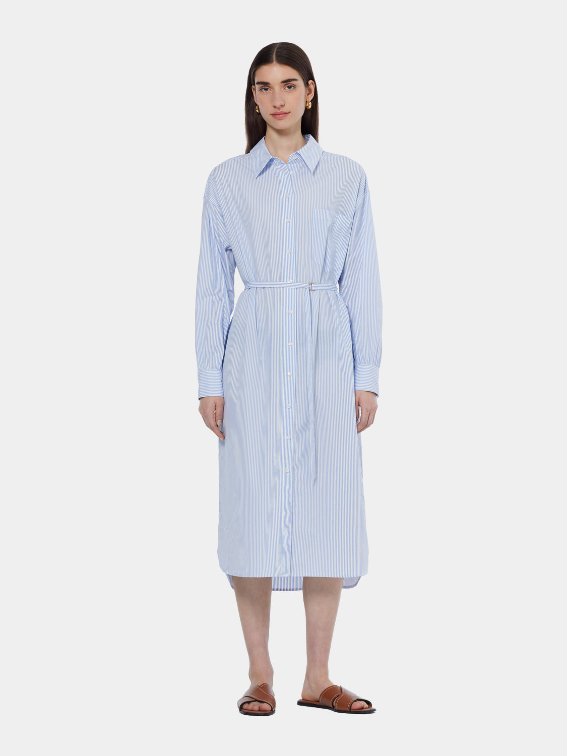 Poplin shirt dress - Scotch & Soda AU