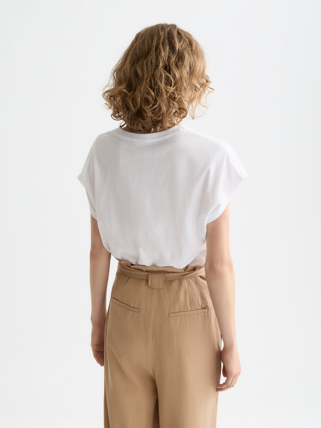 Slub v-neck t-shirt - Scotch & Soda AU