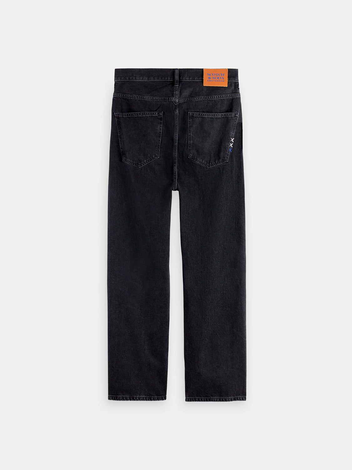 Scotch & Soda Heren Jeans Core The Pitch Loose Fit Jeans Black Buzz, Black Buzz, 32W / 36L Scotch & Soda Heren Jeans Core The Pitch Loose Fit Jeans Black Buzz, Black Buzz, 32W / 36L