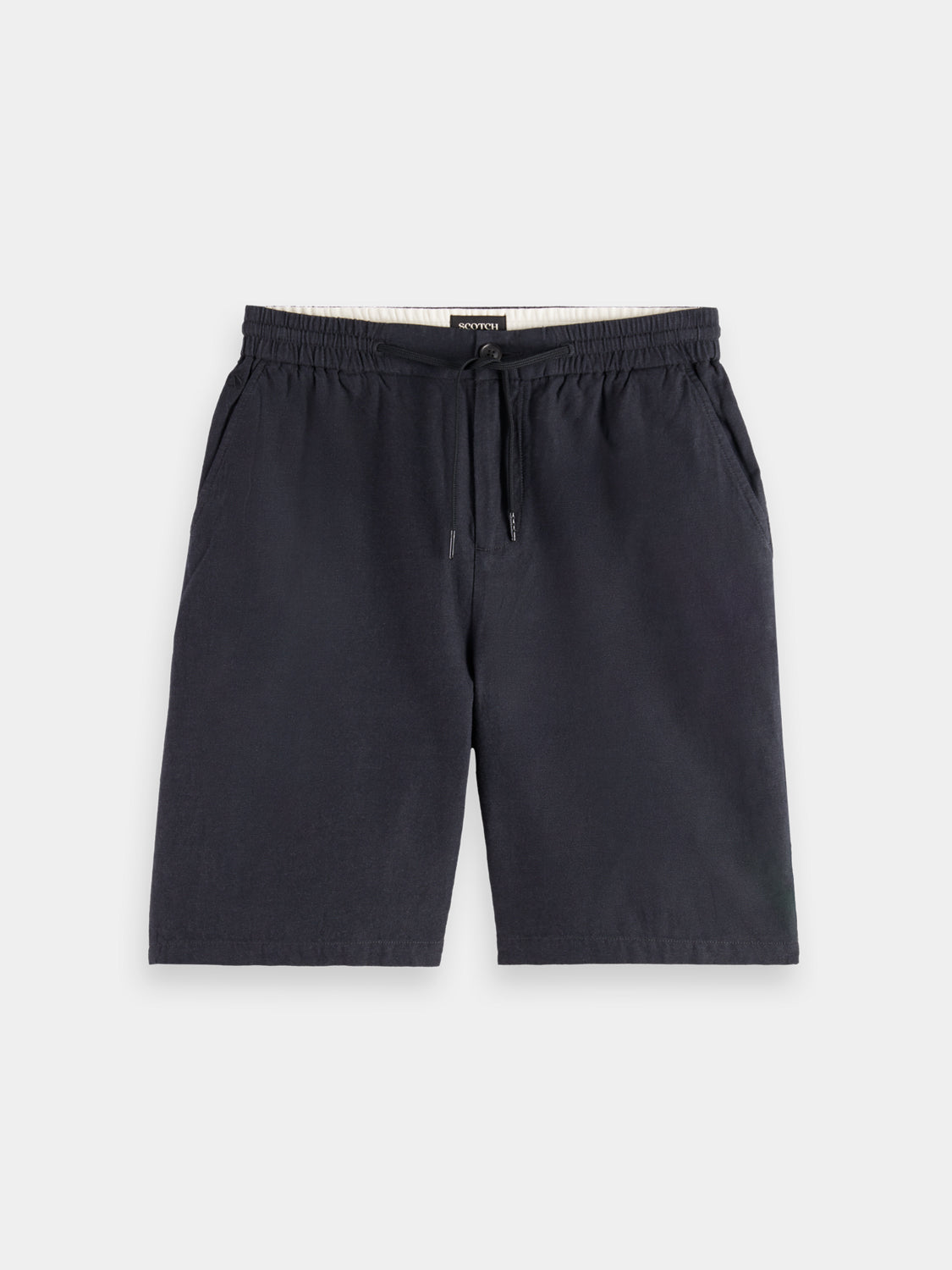 Fave cotton-linen shorts - Scotch & Soda AU