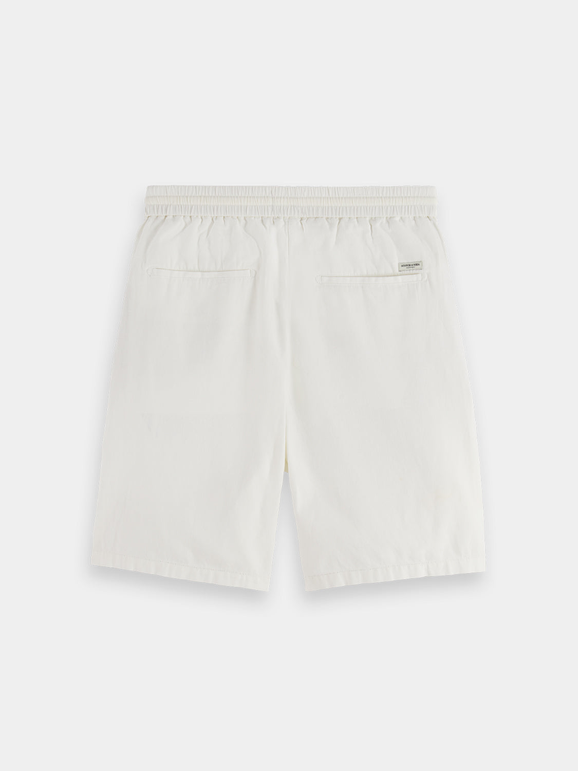 Fave cotton-linen shorts - Scotch & Soda AU
