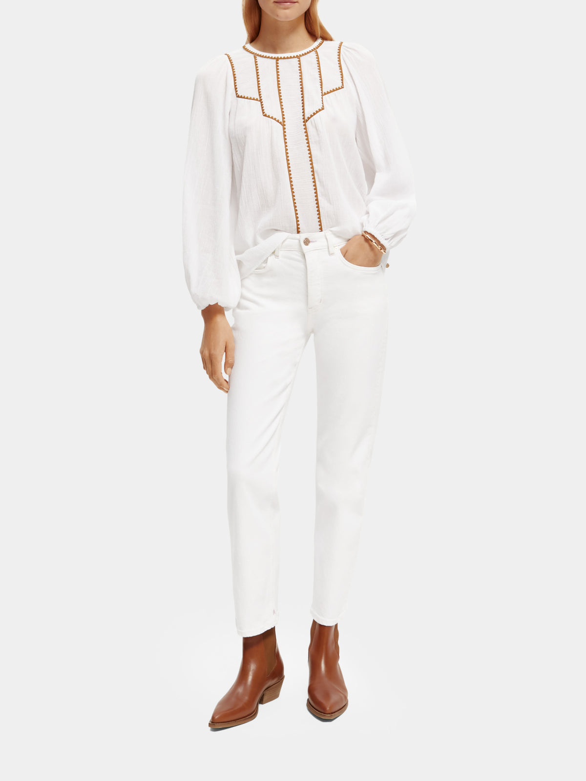Sky straight-leg jeans - Scotch & Soda AU