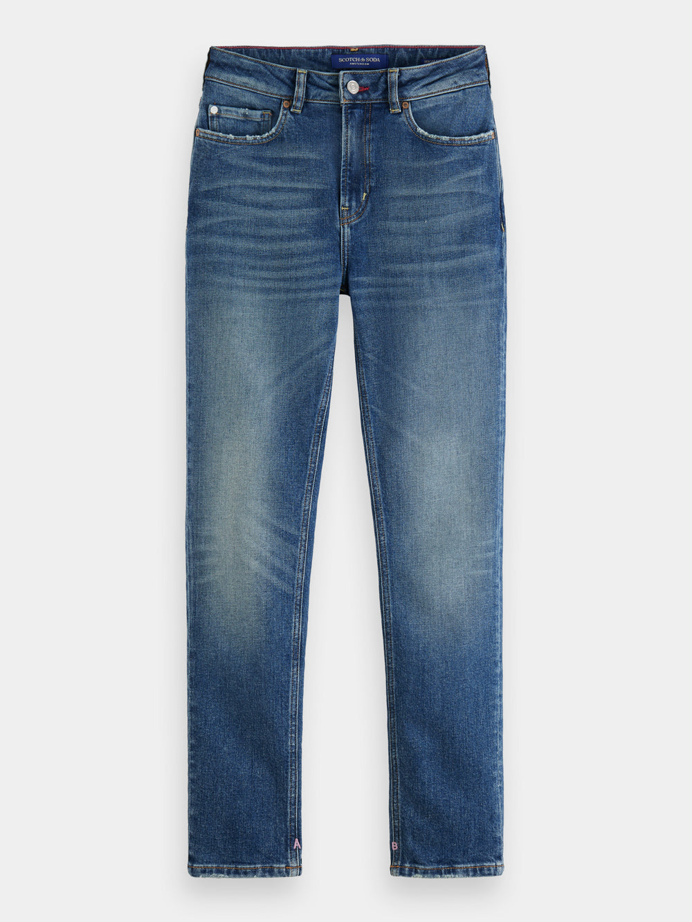 High Five high-rise slim tapered-fit jeans - Scotch & Soda AU
