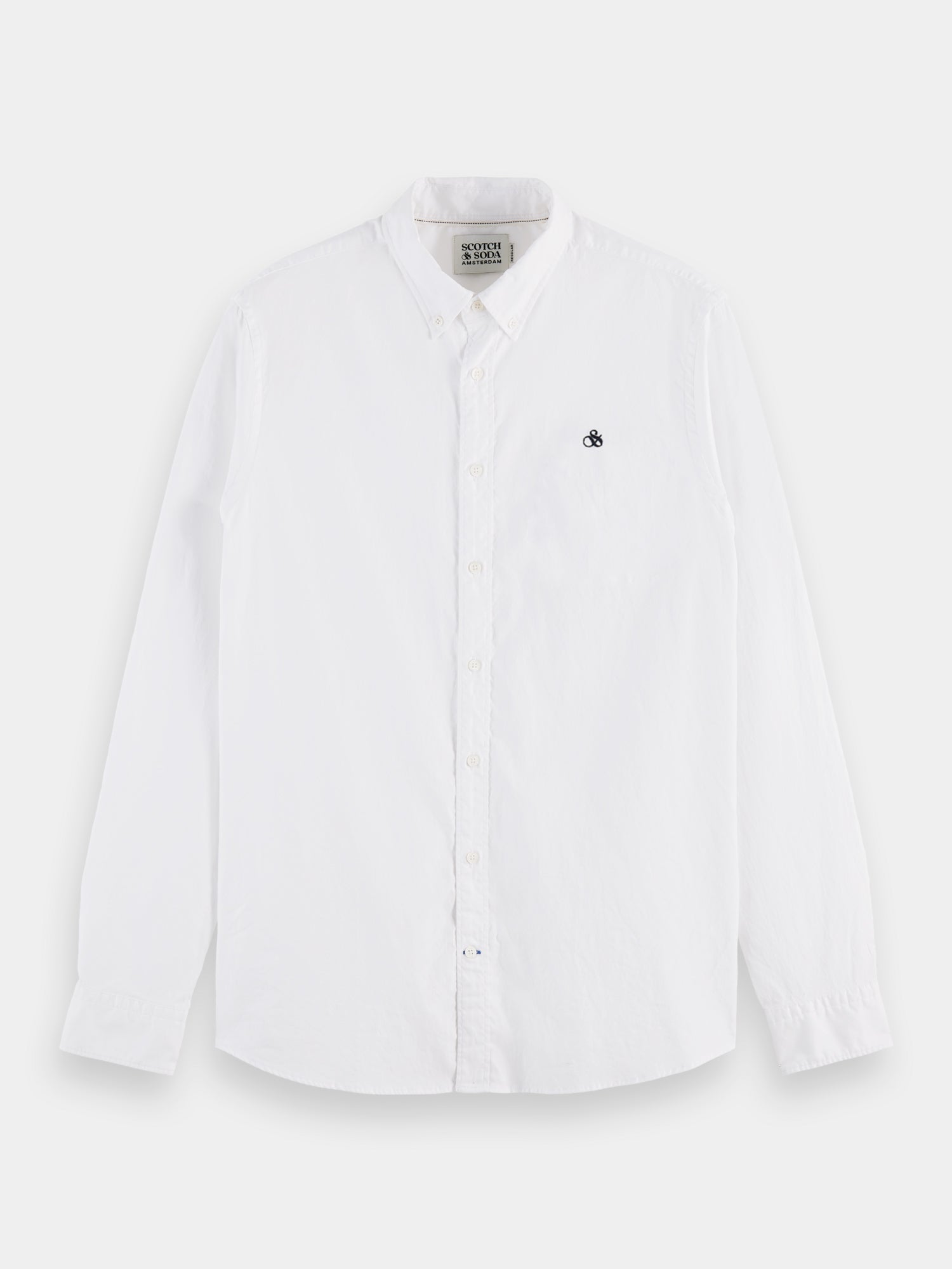 Organic cotton/elastane oxford shirt - Scotch & Soda AU